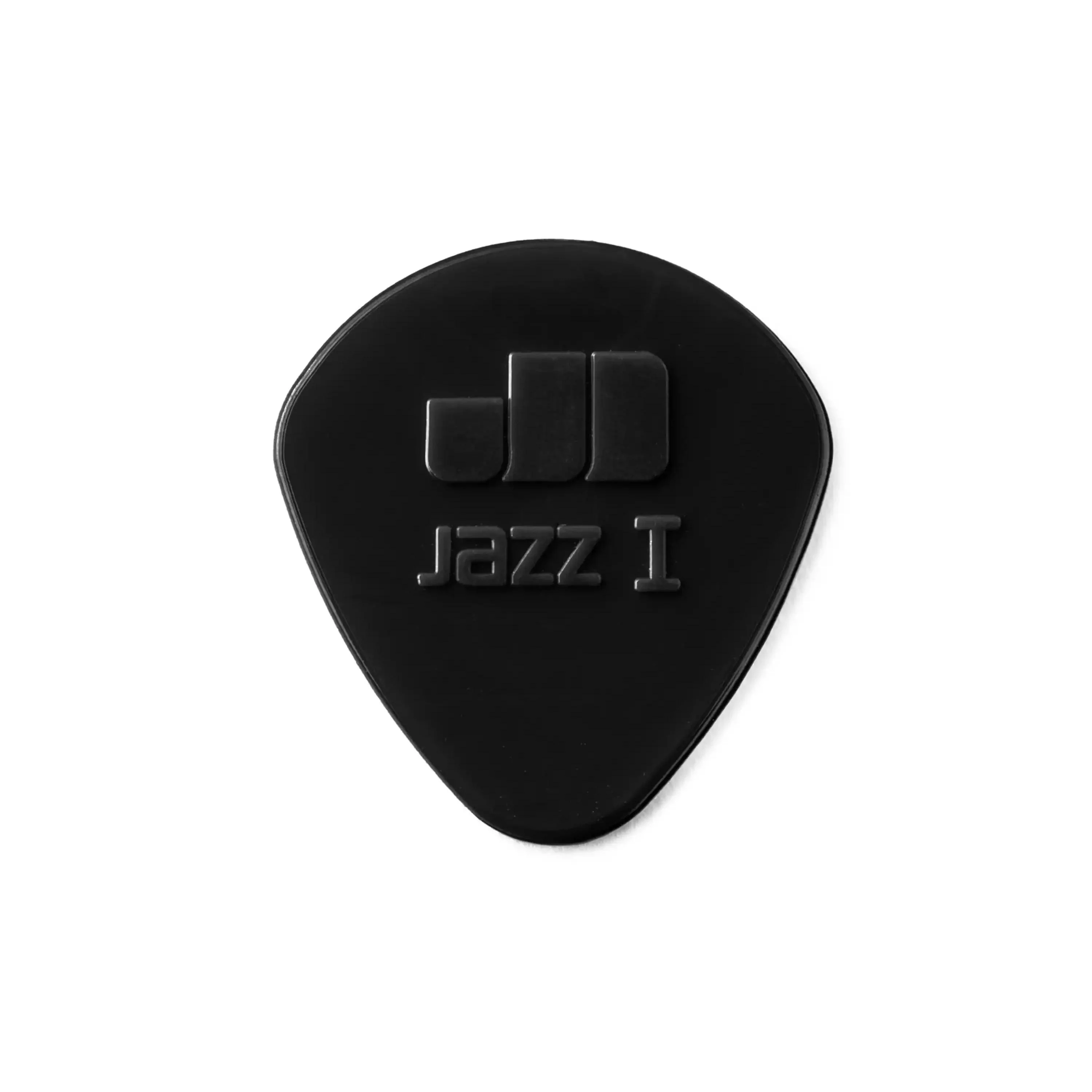 Dunlop Jazz I Stiffo Black Guitar & Ukulele Picks - 6 Pack