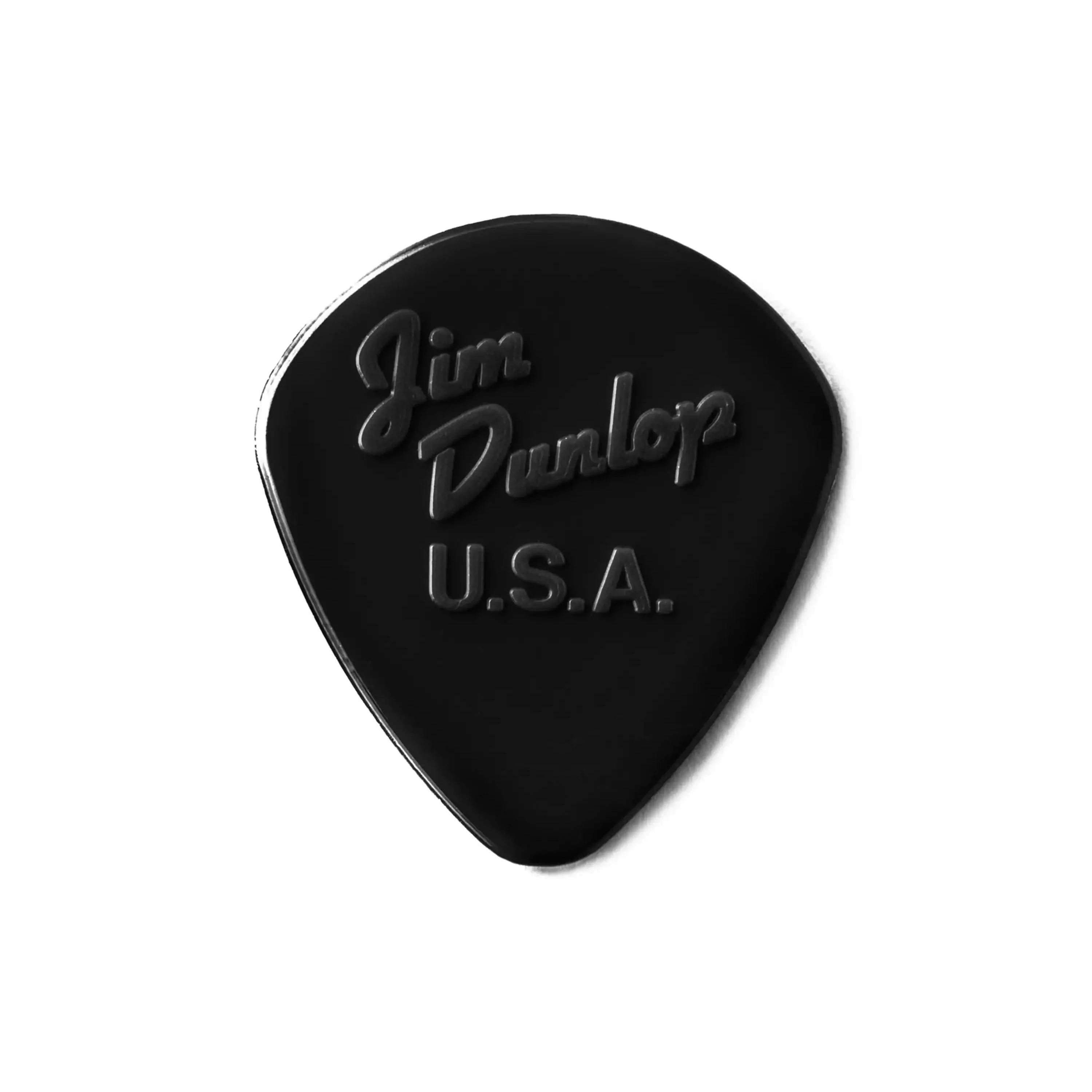 Dunlop Nylon Jazz II Stiffo Black Guitar & Ukulele Picks 6 Pack - Image 3