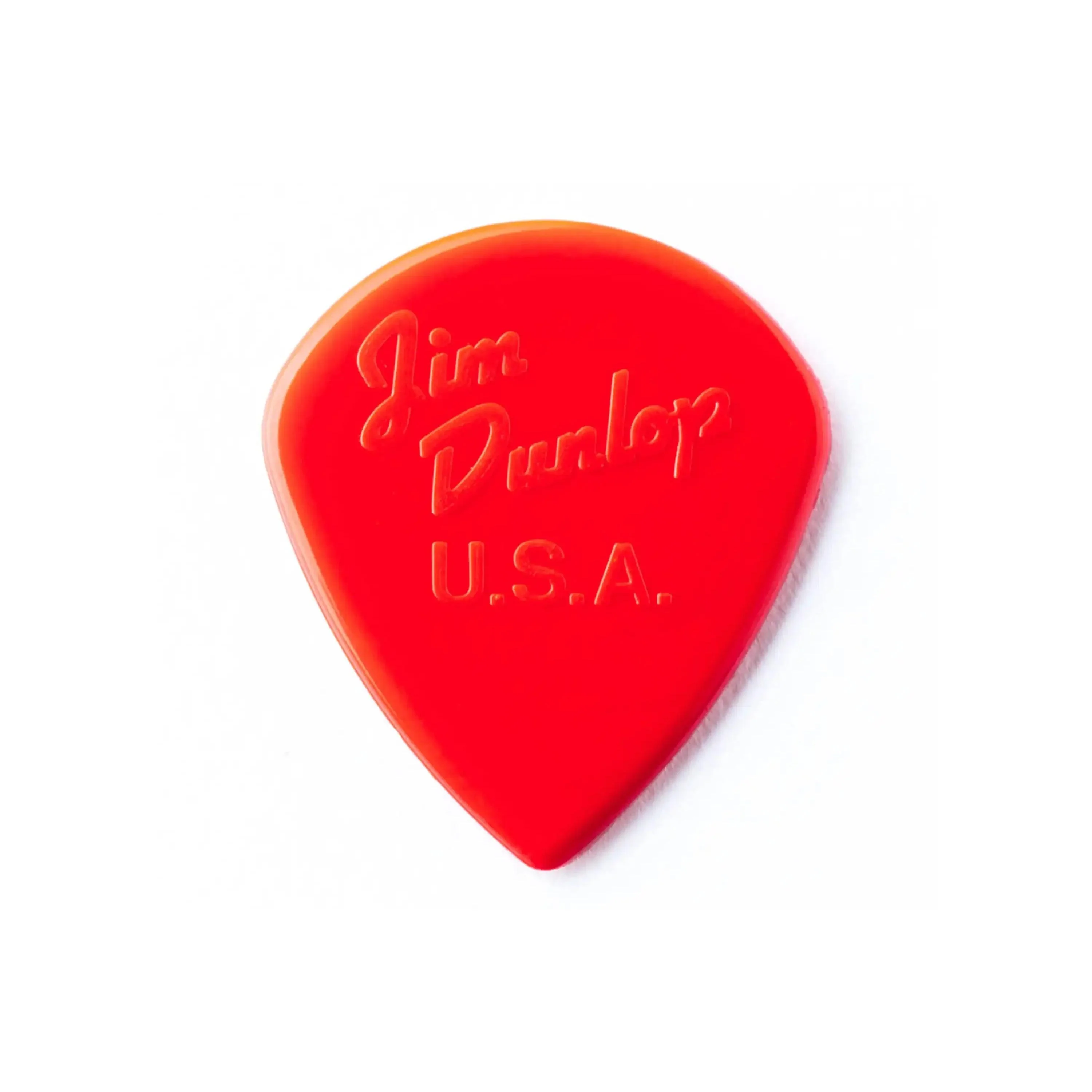 Dunlop Nylon Jazz III Red Guitar & Ukulele Picks 6 Pack - Image 3