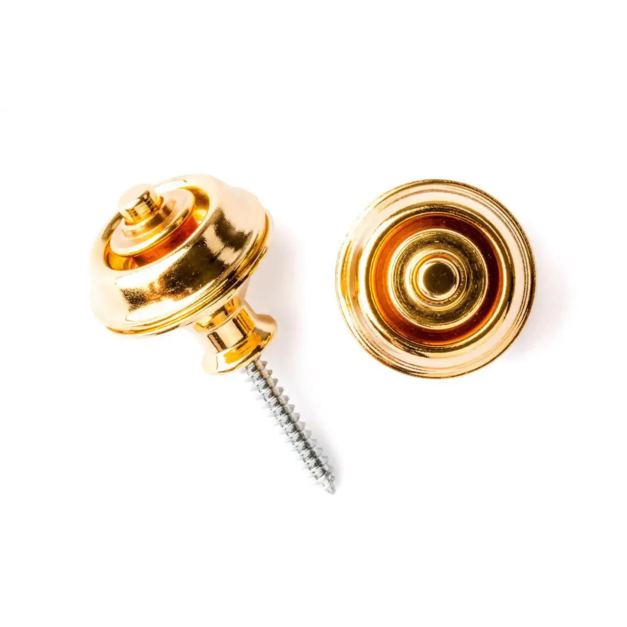 Dunlop SLS1034G Straplok Strap Retainers Dual Design - GOLD