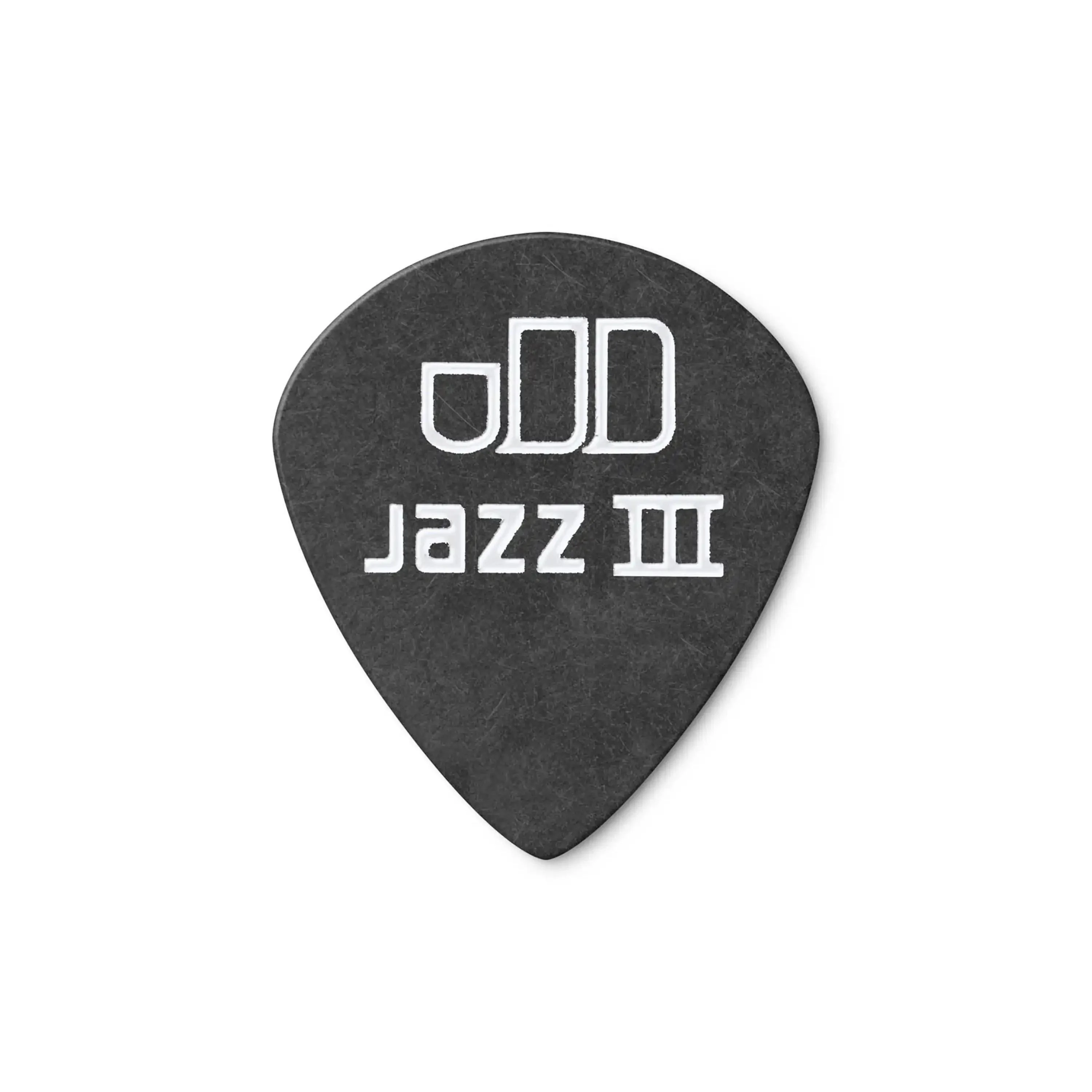Dunlop Tortex® Pitch Black Jazz III .50mm Guitar & Ukulele Picks 12 Pack - Image 2