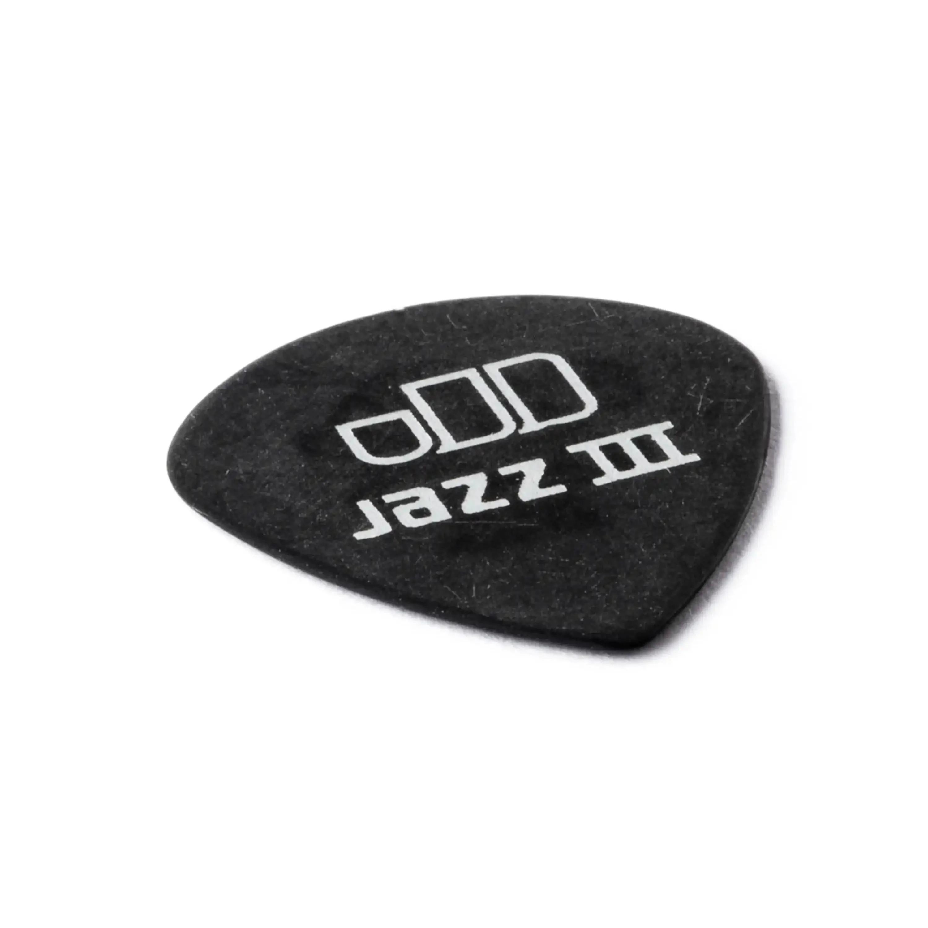 Dunlop Tortex® Pitch Black Jazz III .50mm Guitar & Ukulele Picks 12 Pack - Image 4