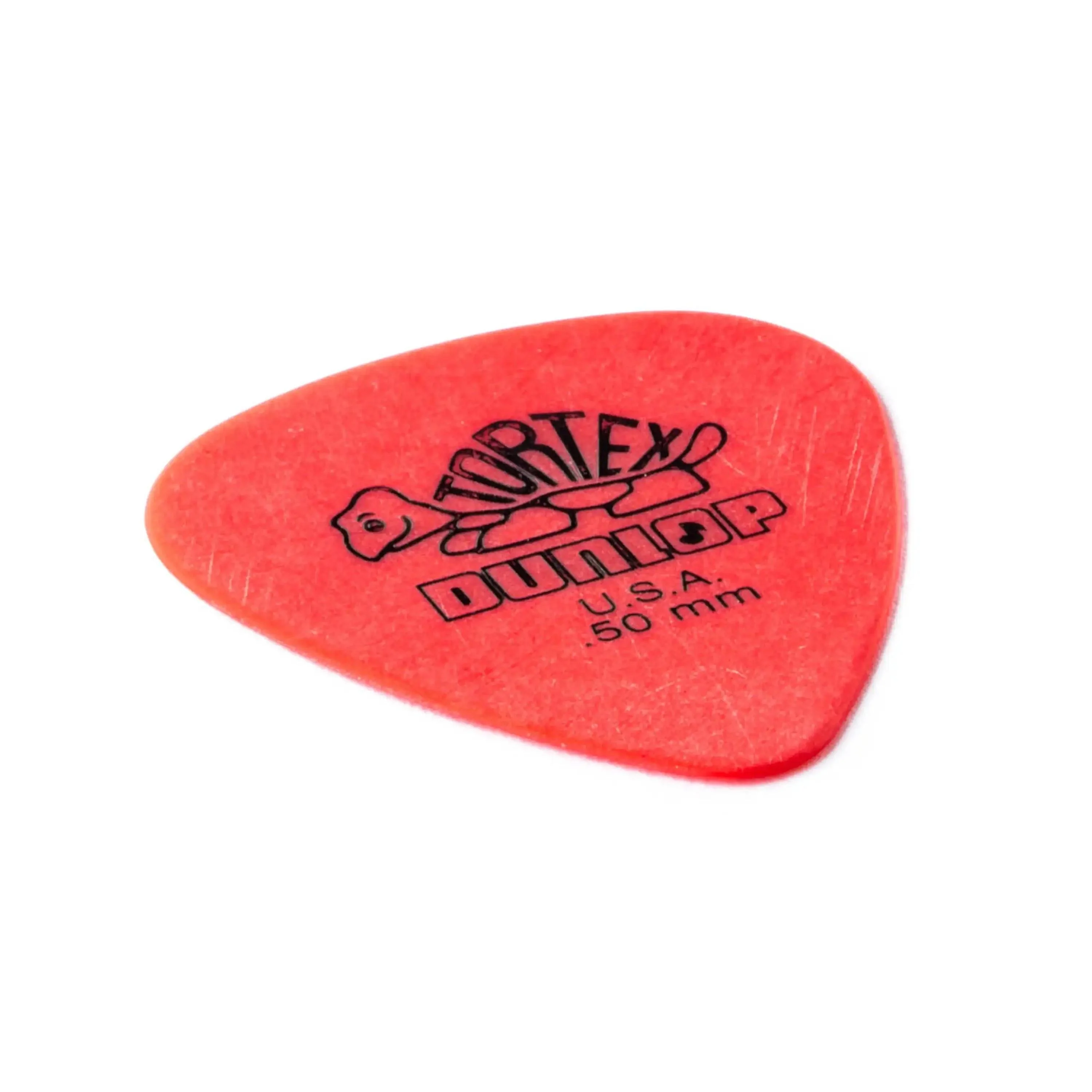 Dunlop Tortex Red .50mm Guitar & Ukulele Pick - Single - Image 2