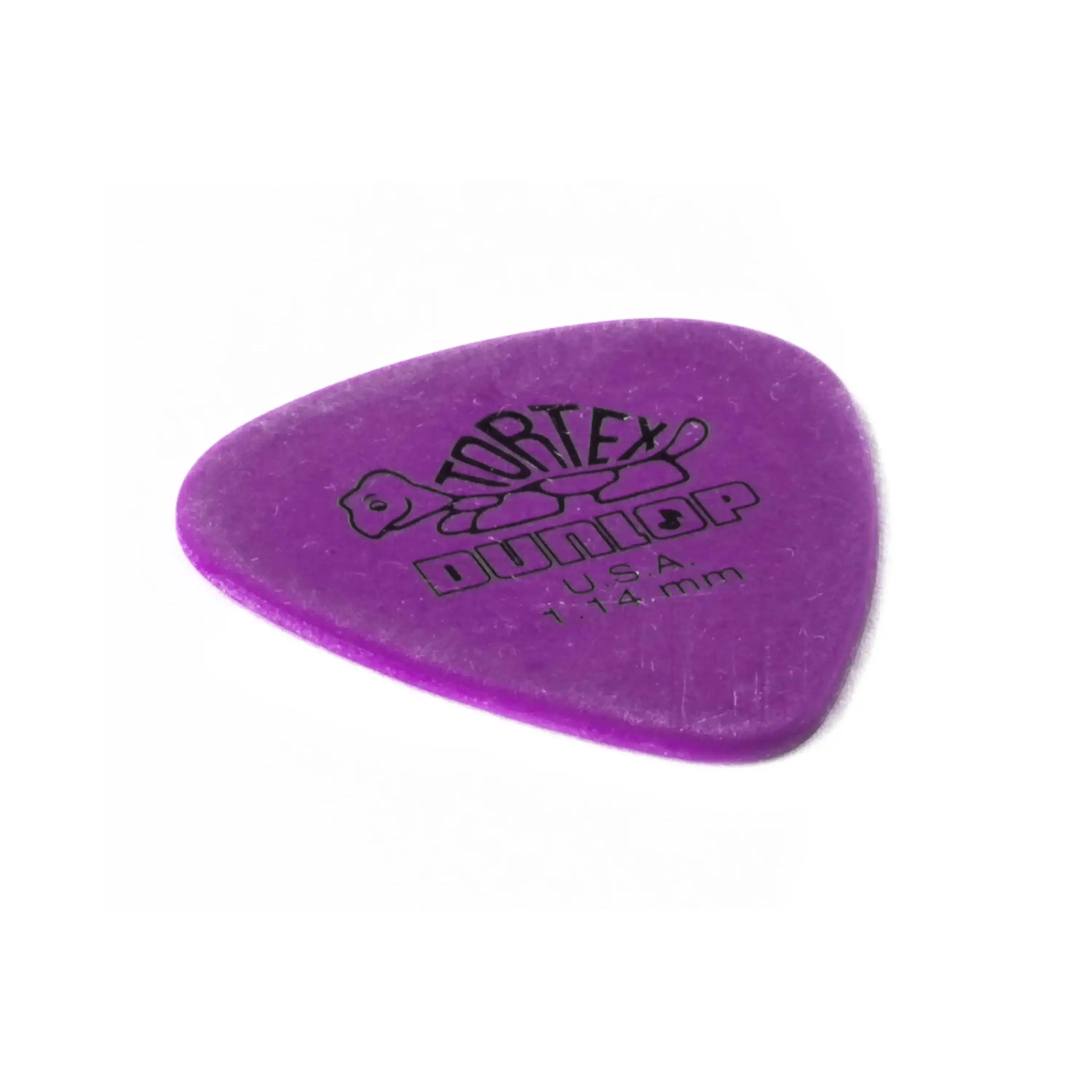 Dunlop Tortex Standard 1.14mm Purple Guitar & Ukulele Picks 12 Pack - Image 2