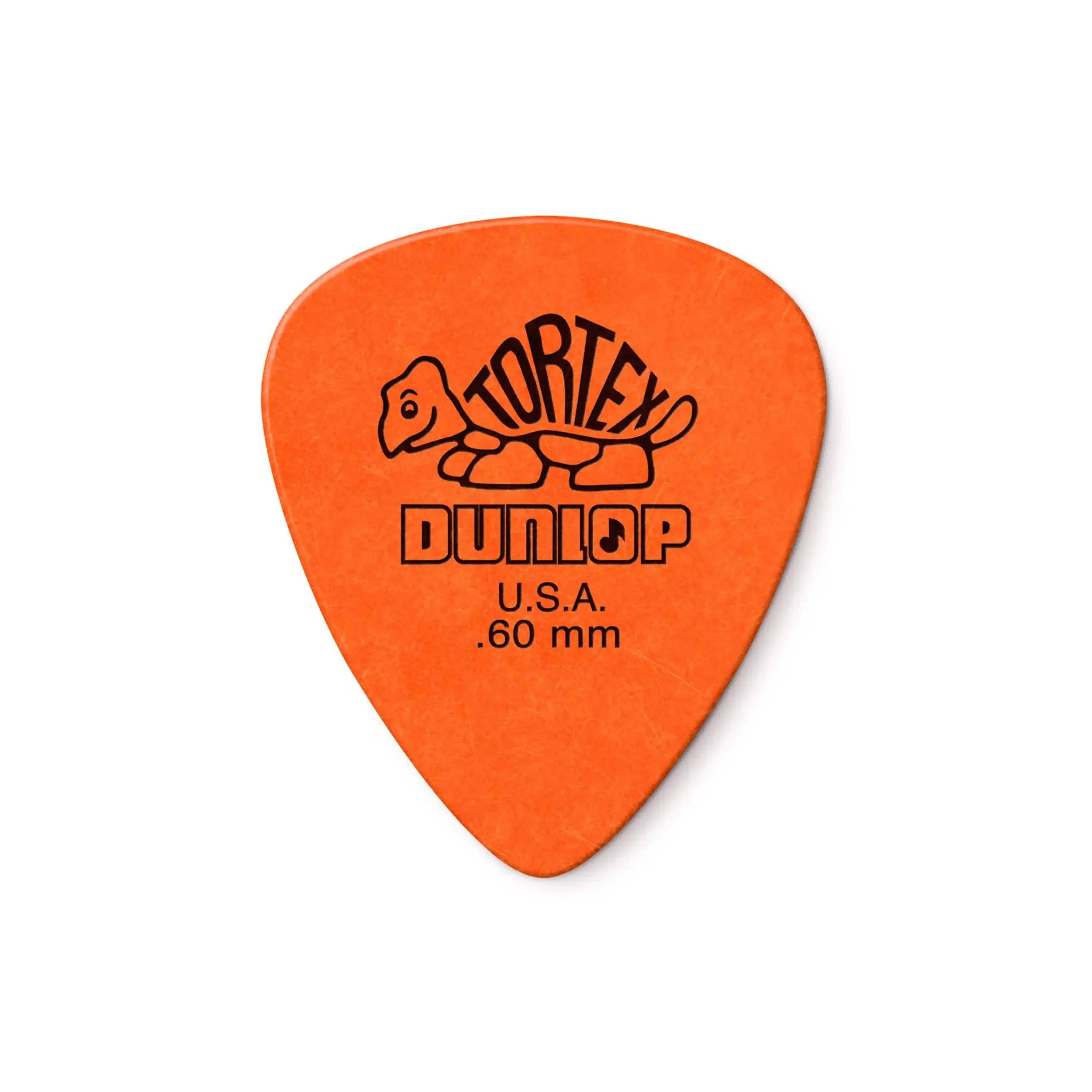 Dunlop Tortex Standard .60mm Orange Guitar & Ukulele Picks 12 Pack