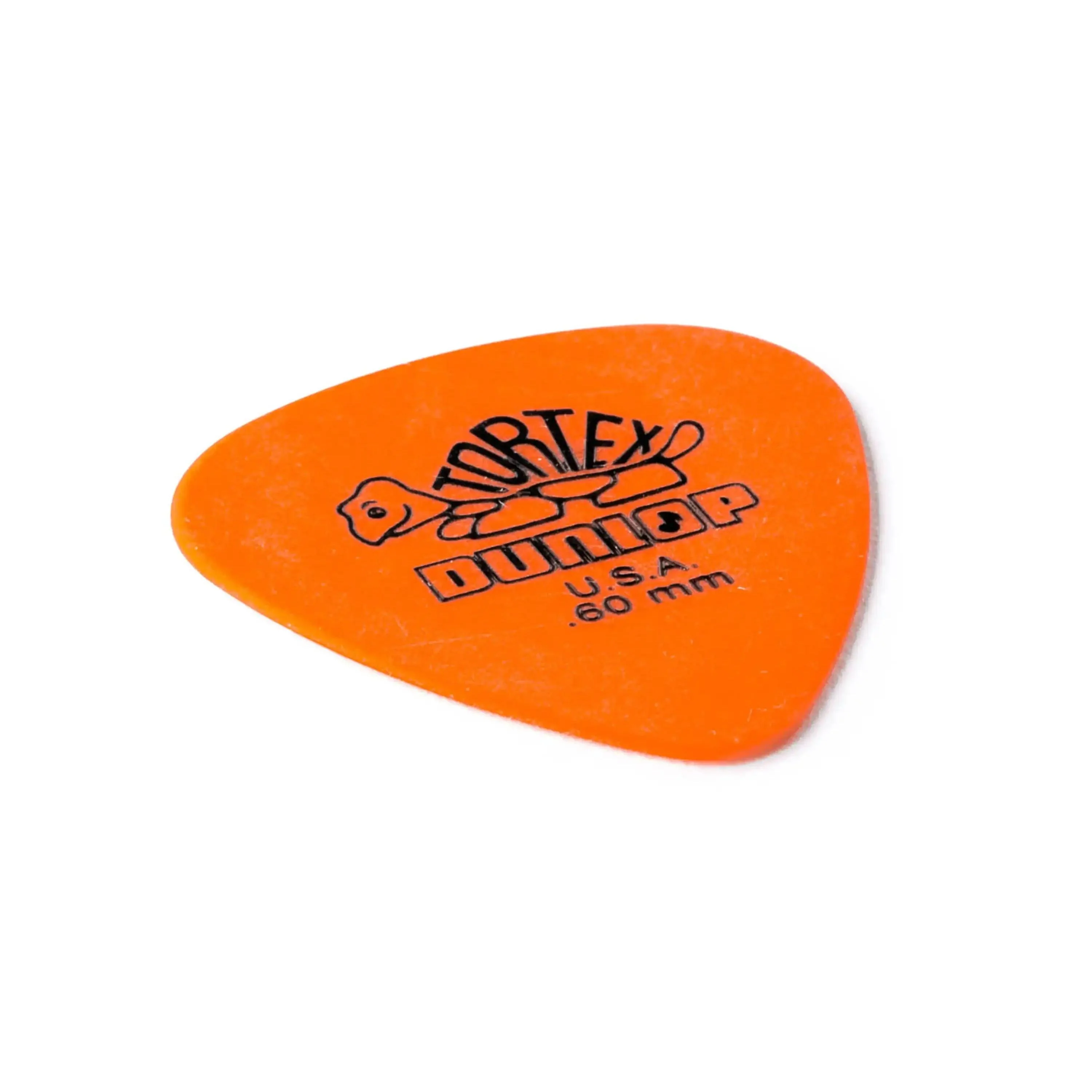 Dunlop Tortex Standard .60mm Orange Guitar & Ukulele Picks 12 Pack - Image 2