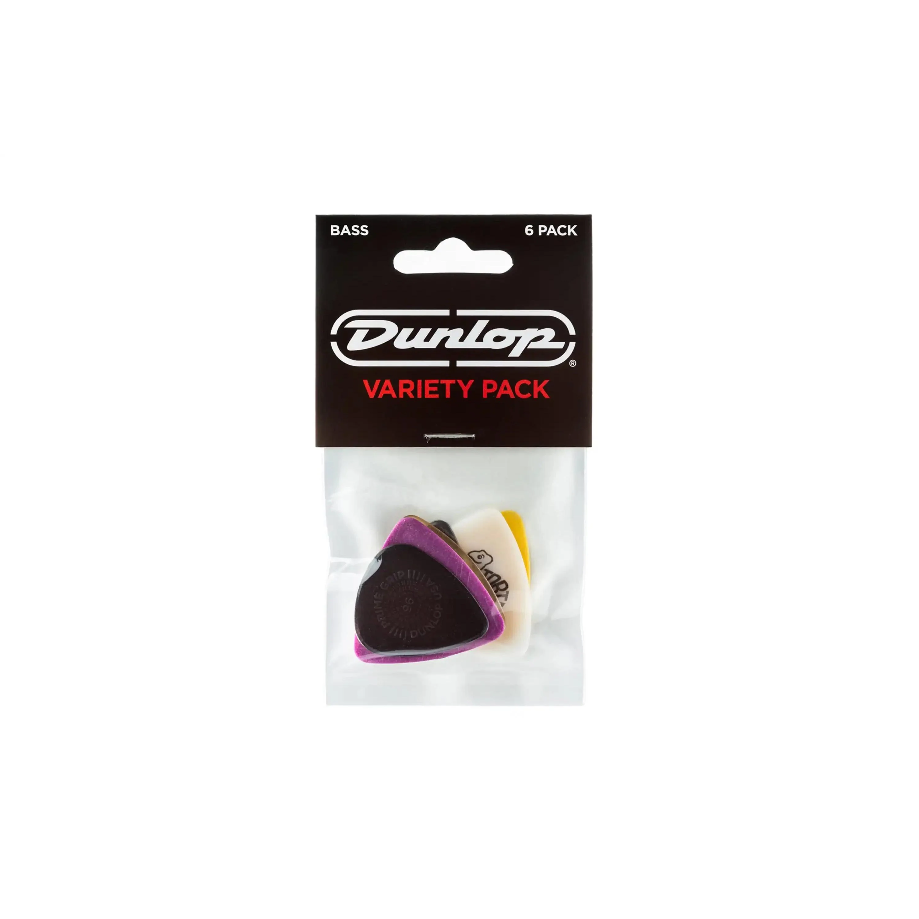 Dunlop Variety Bass Picks 6 Pack