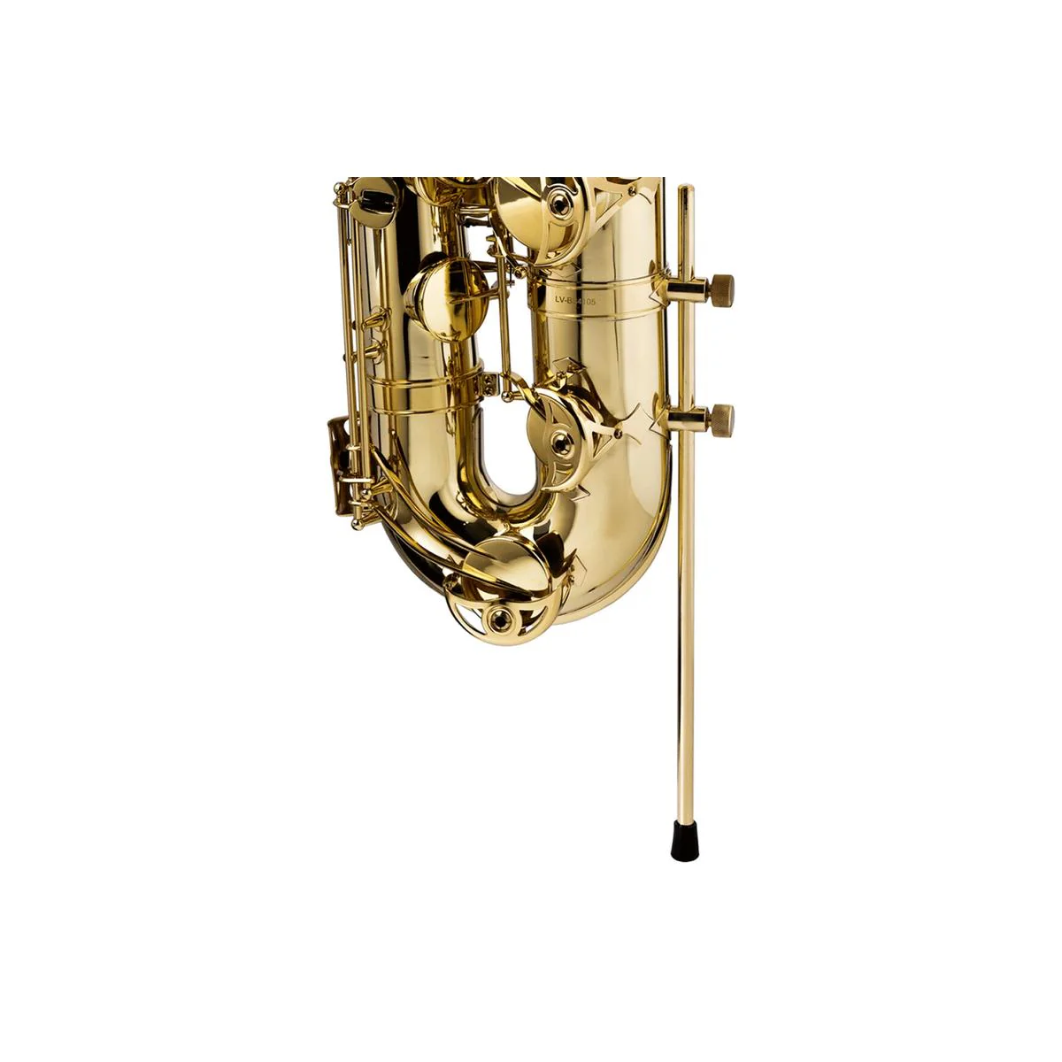 Stagg LV-BS4105 Eb Baritone Saxophone with Flight Case - Image 5