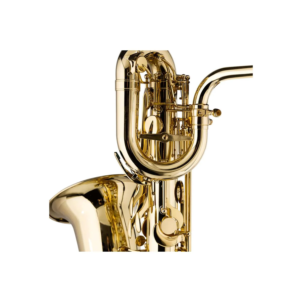 Stagg LV-BS4105 Eb Baritone Saxophone with Flight Case - Image 8