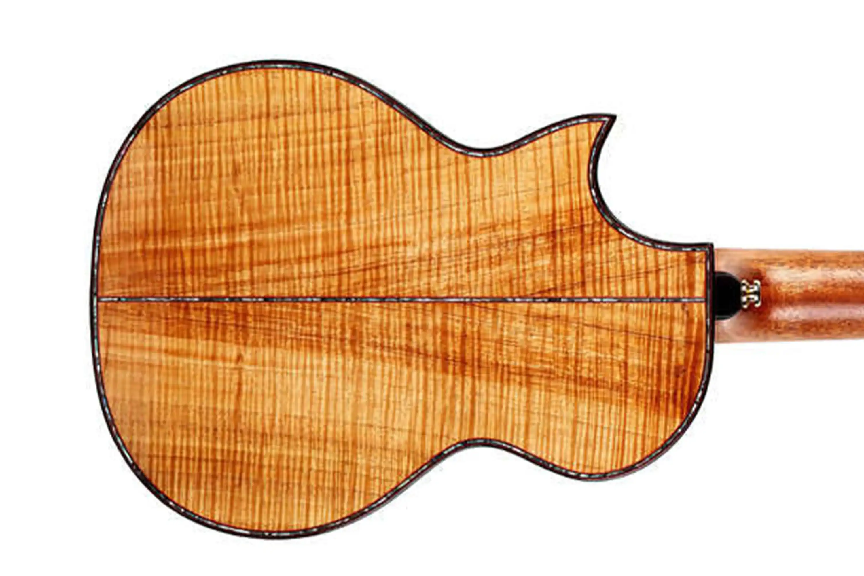Enya A8 Mermaid Solid Hawaiian Koa Tenor Ukulele w/ Pickup - Image 2