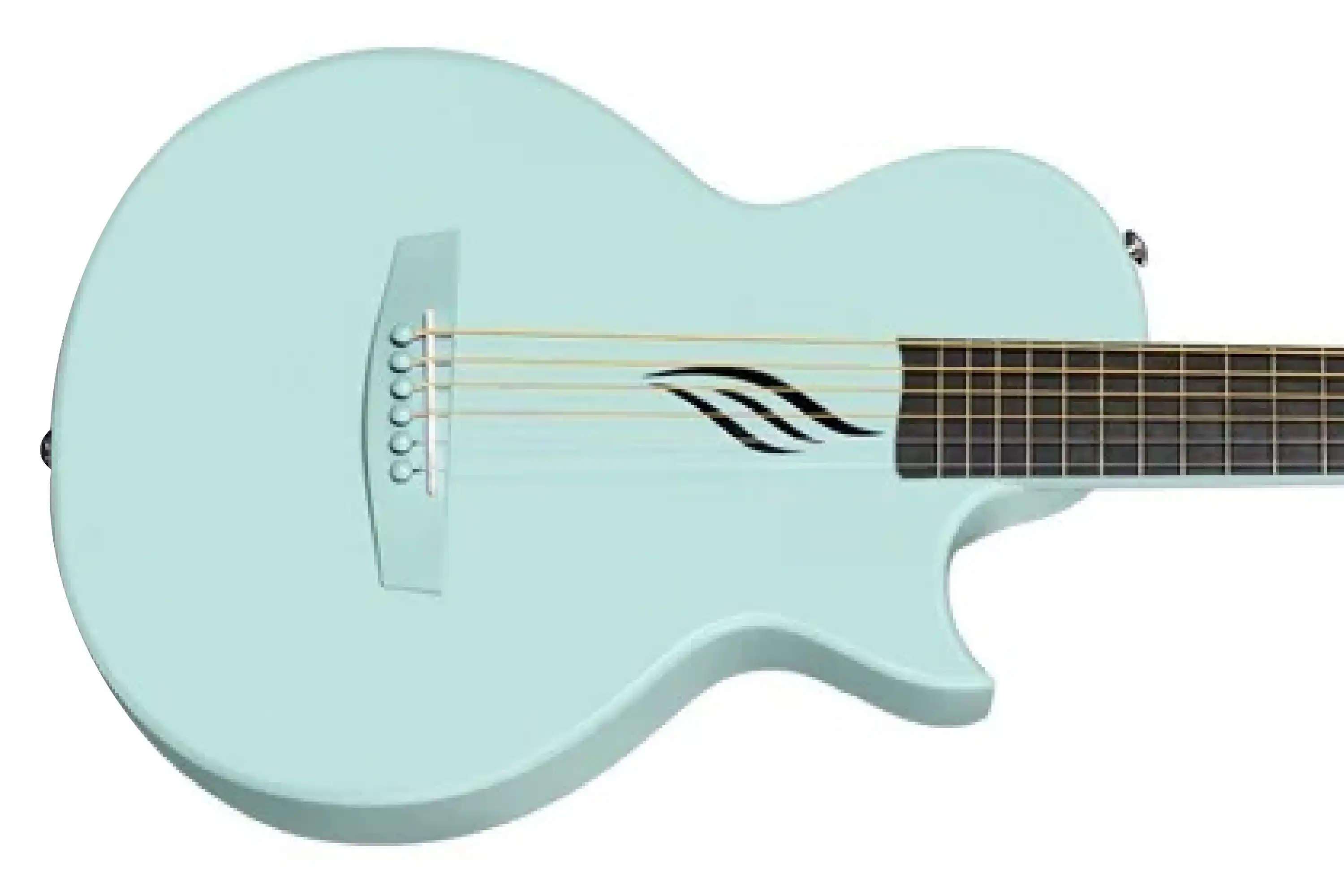Enya Nova Go Carbon Fiber Acoustic Guitar - Blue - Image 2