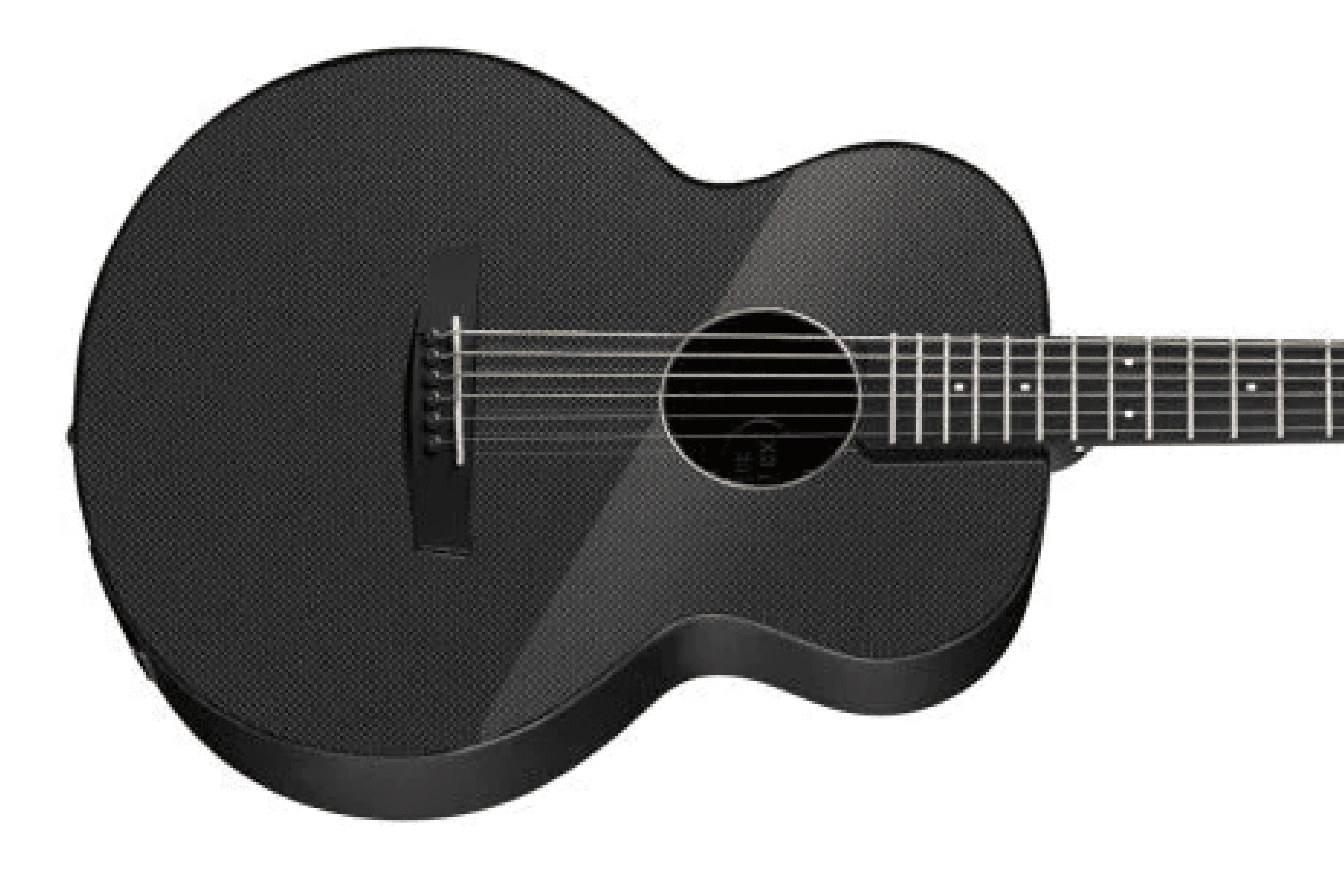 Enya X3 Pro Mini SP1 Carbon Fiber Guitar w/ EQ - Black