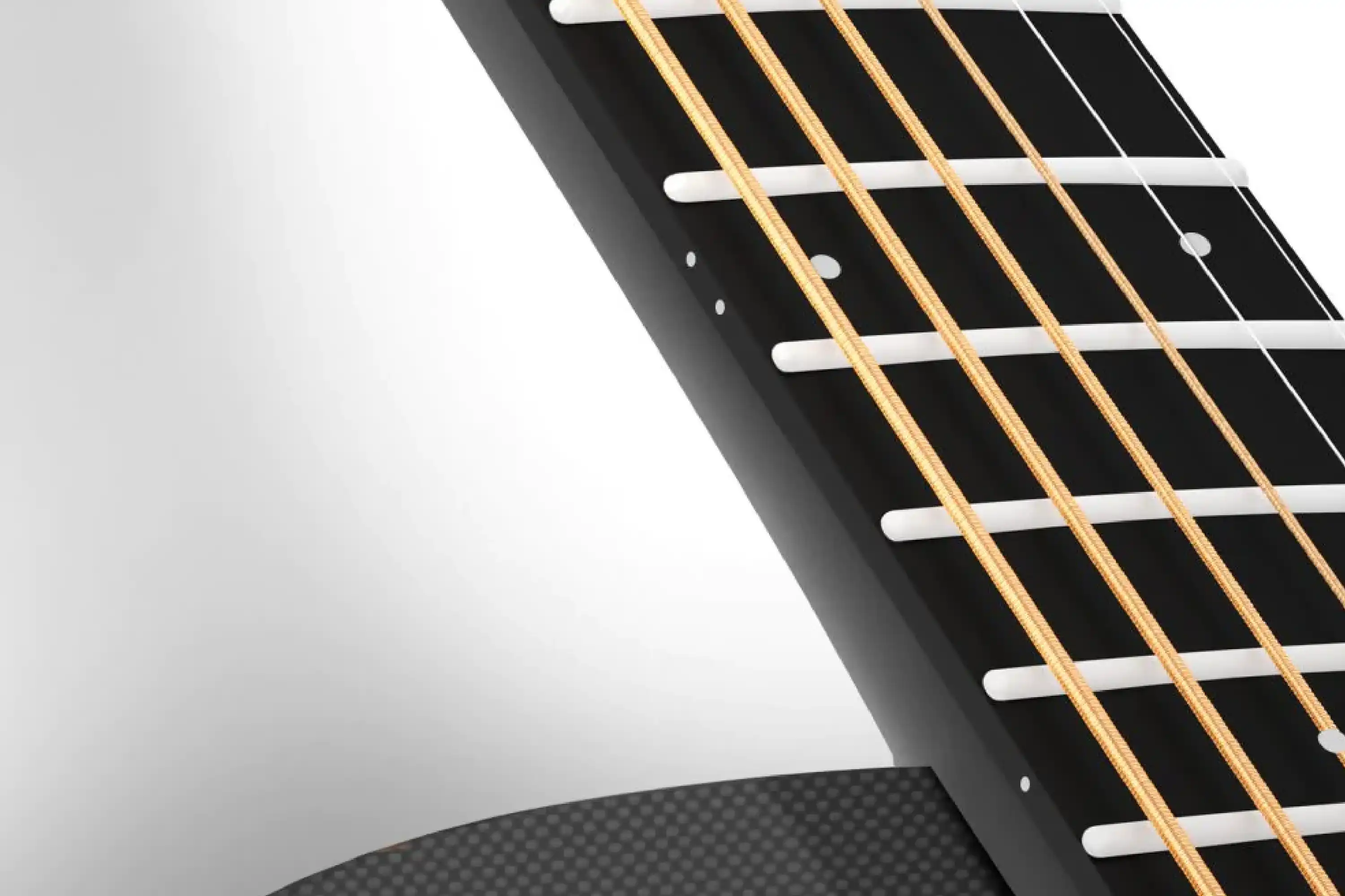 Enya X3 Pro Mini SP1 Carbon Fiber Guitar w/ EQ - Black - Image 5