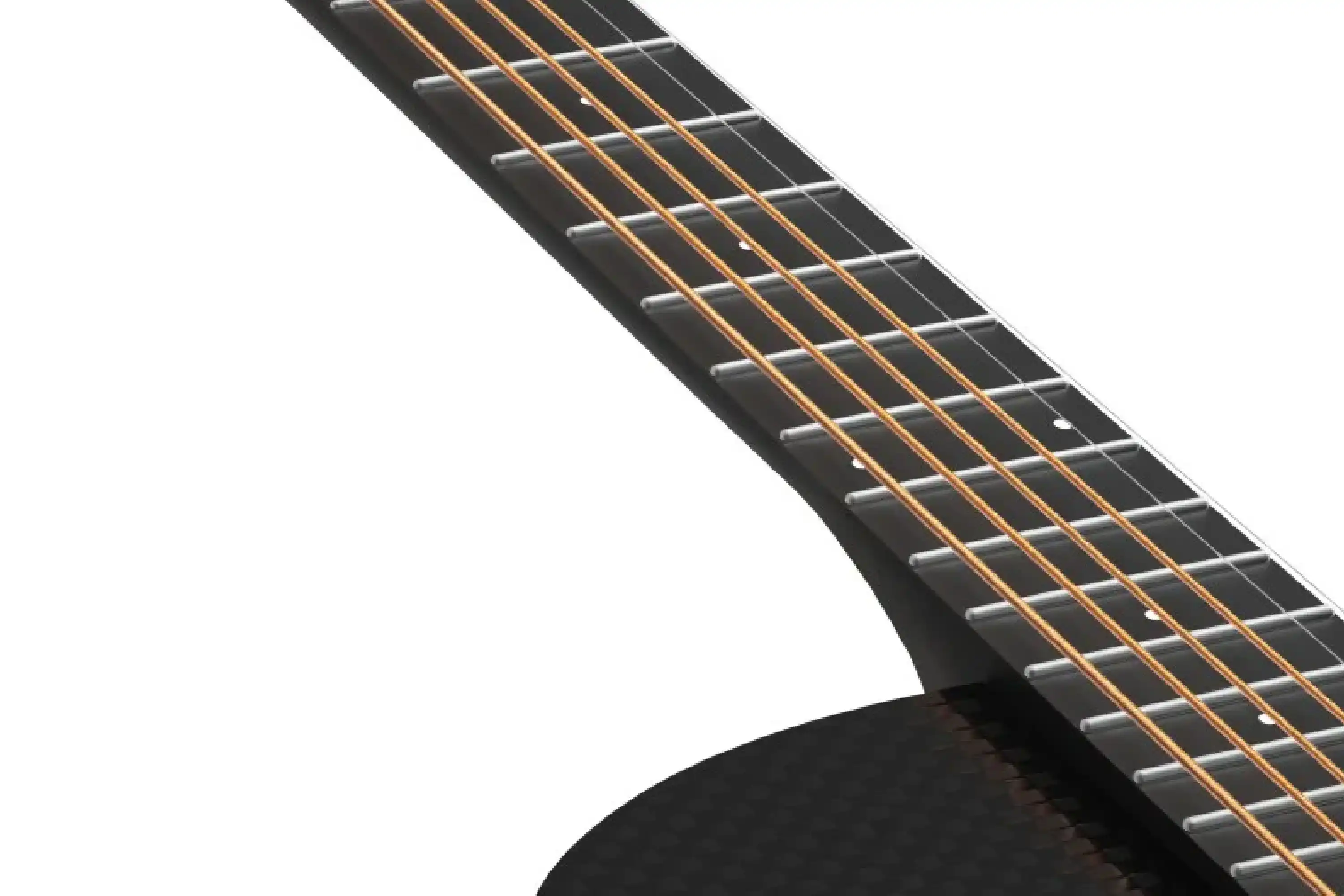 Enya X3 Pro SP1 Carbon Fiber Guitar w/ EQ - Black - Image 6