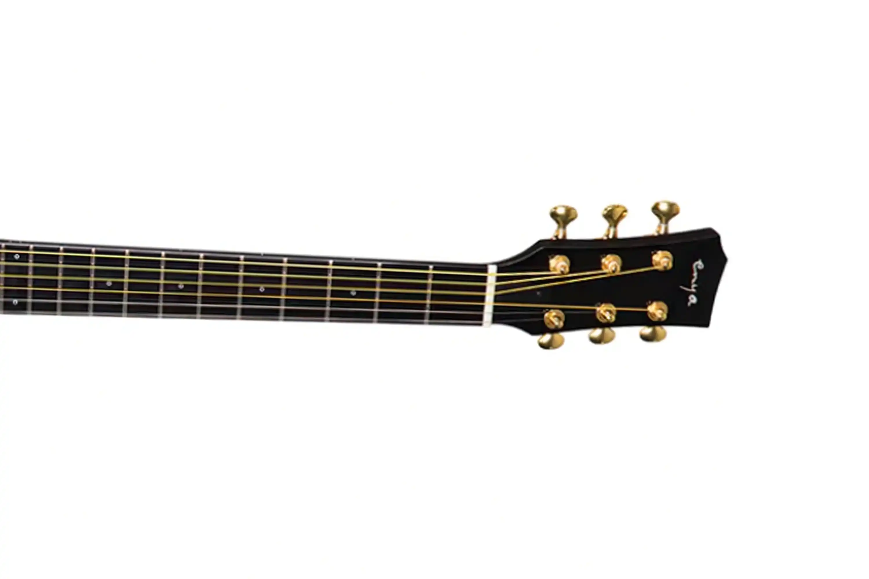 Enya X4 Pro Carbon Fiber Acoustic Electric Guitar - Black - Image 7
