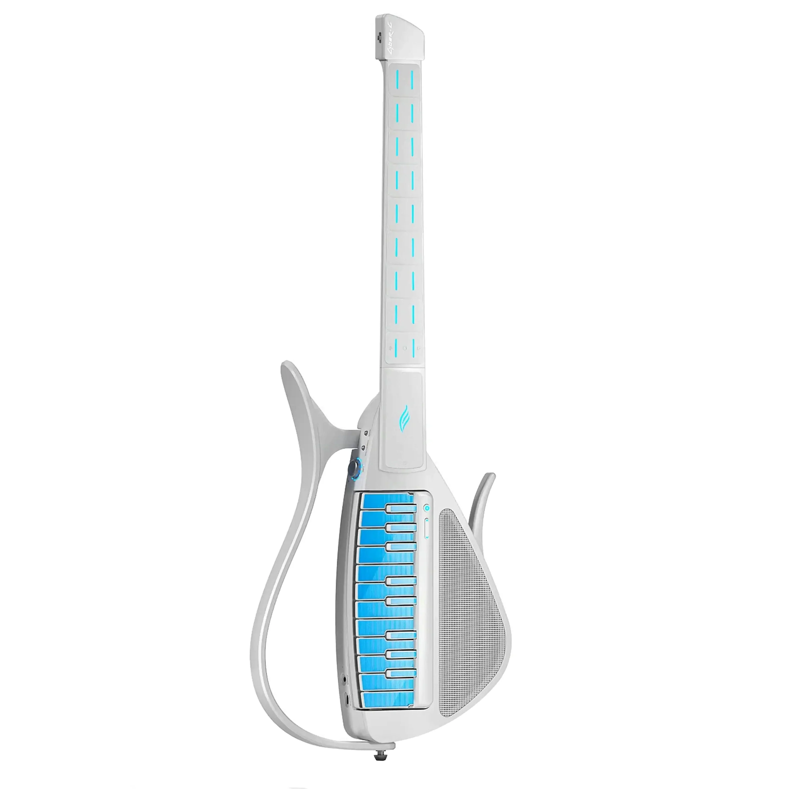 Enya Cyber G Keyboard Electric Guitar - White - Image 2