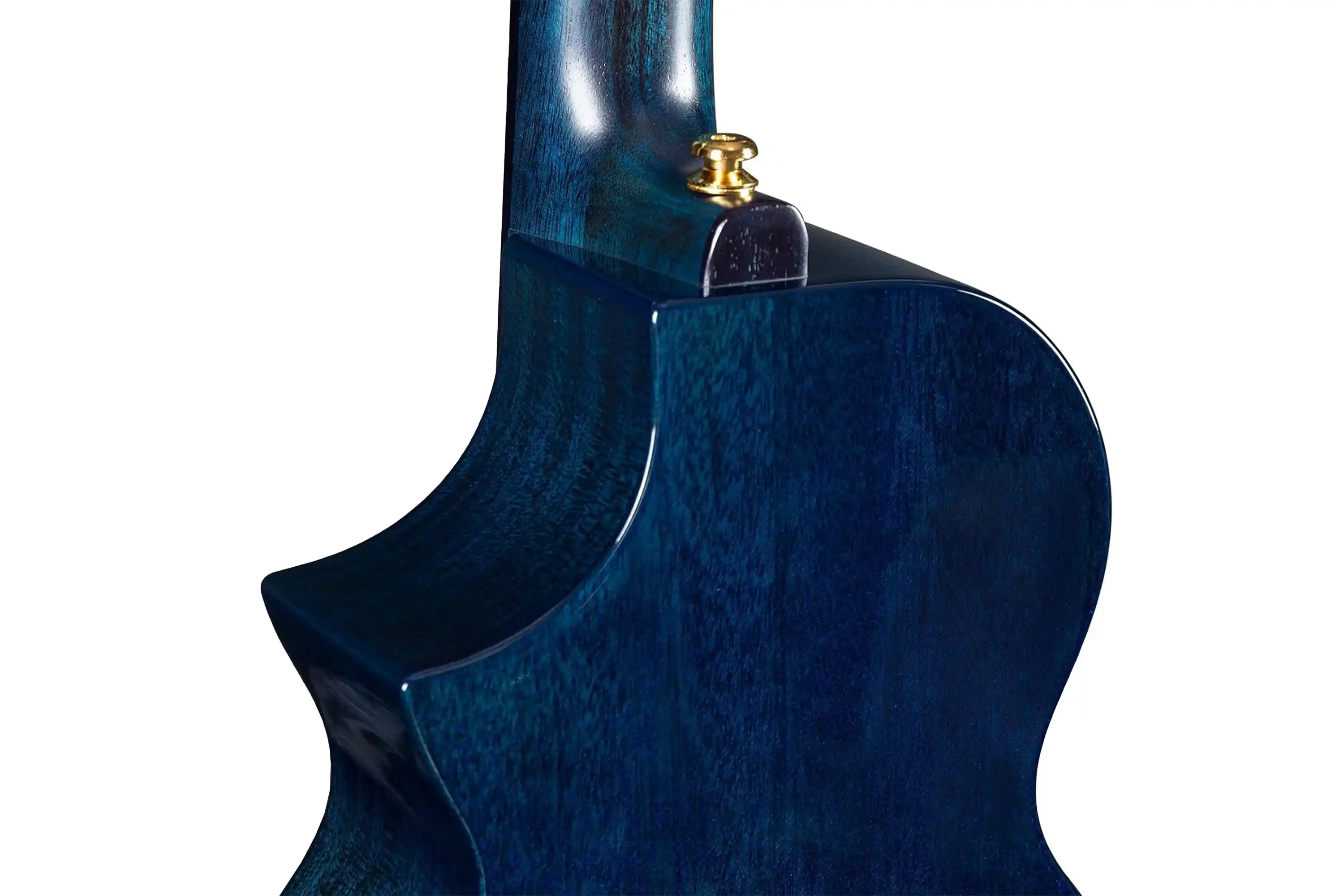 Enya EUC-M6-BU Solid Mahogany Concert Ukulele - Blue - Image 7