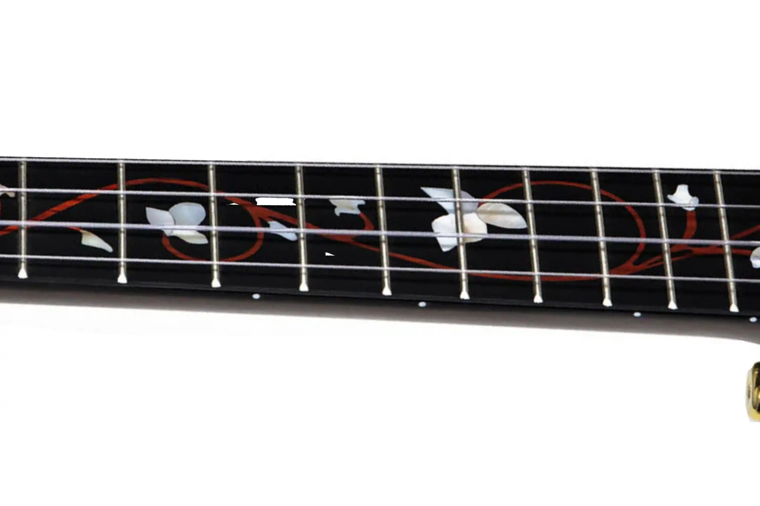 Enya EUC-M6/EQ BK Black Mahogany Concert Ukulele with Pickup - Image 5