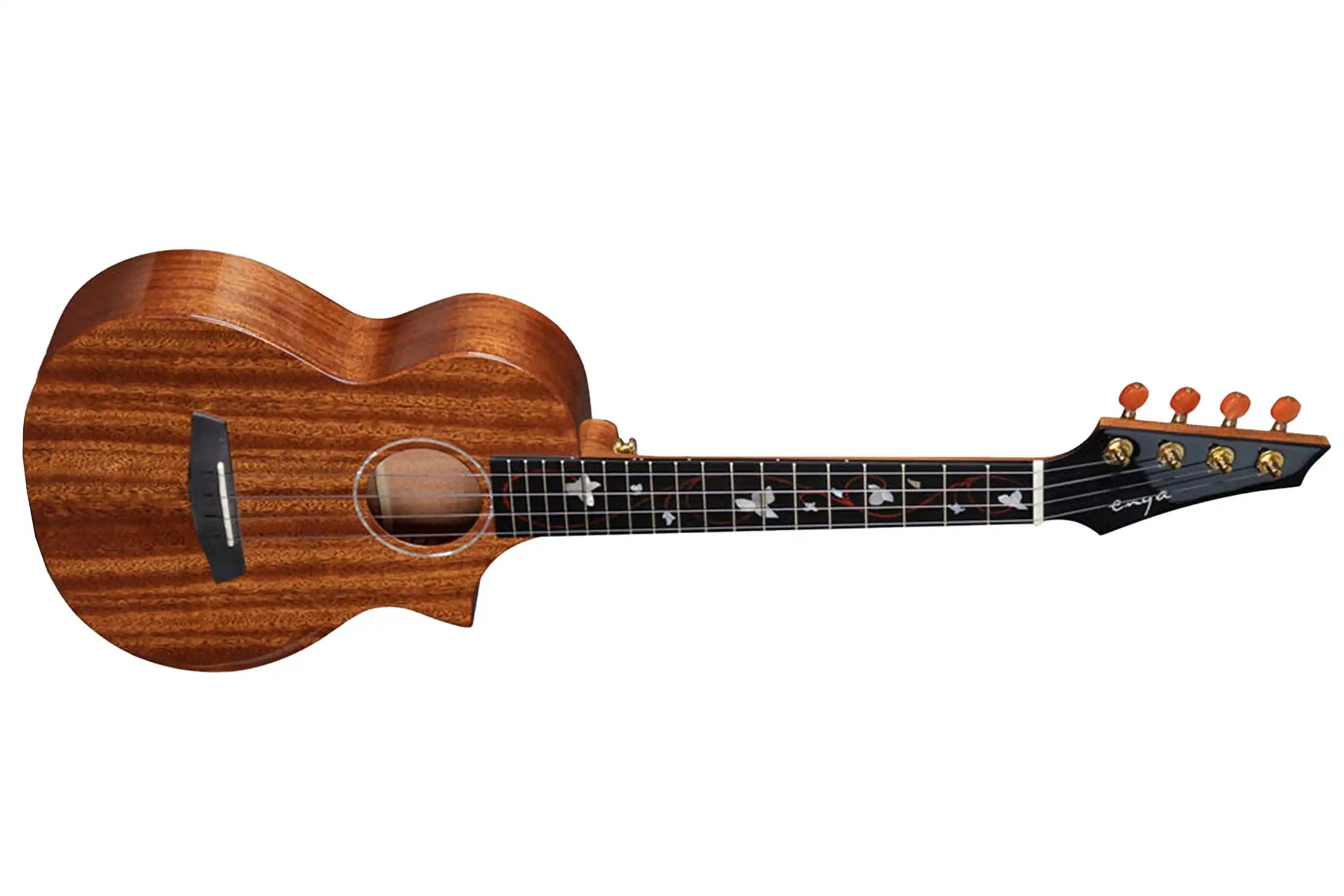 Enya EUC-M6/EQ Solid Mahogany Concert Ukulele w/ Pickup - Image 3
