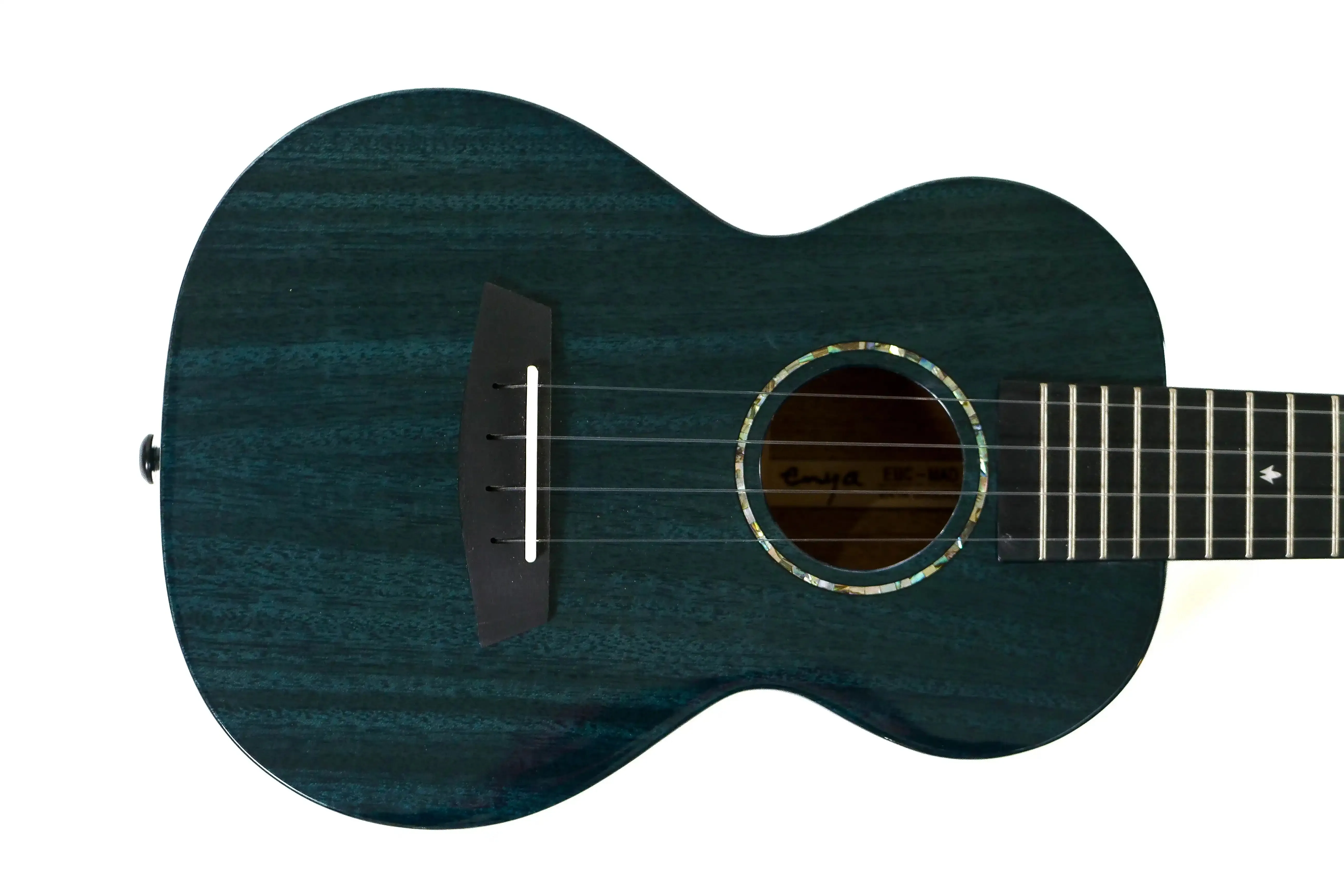 Enya EUC-MAD-BU Solid Mahogany Concert Ukulele - Blue