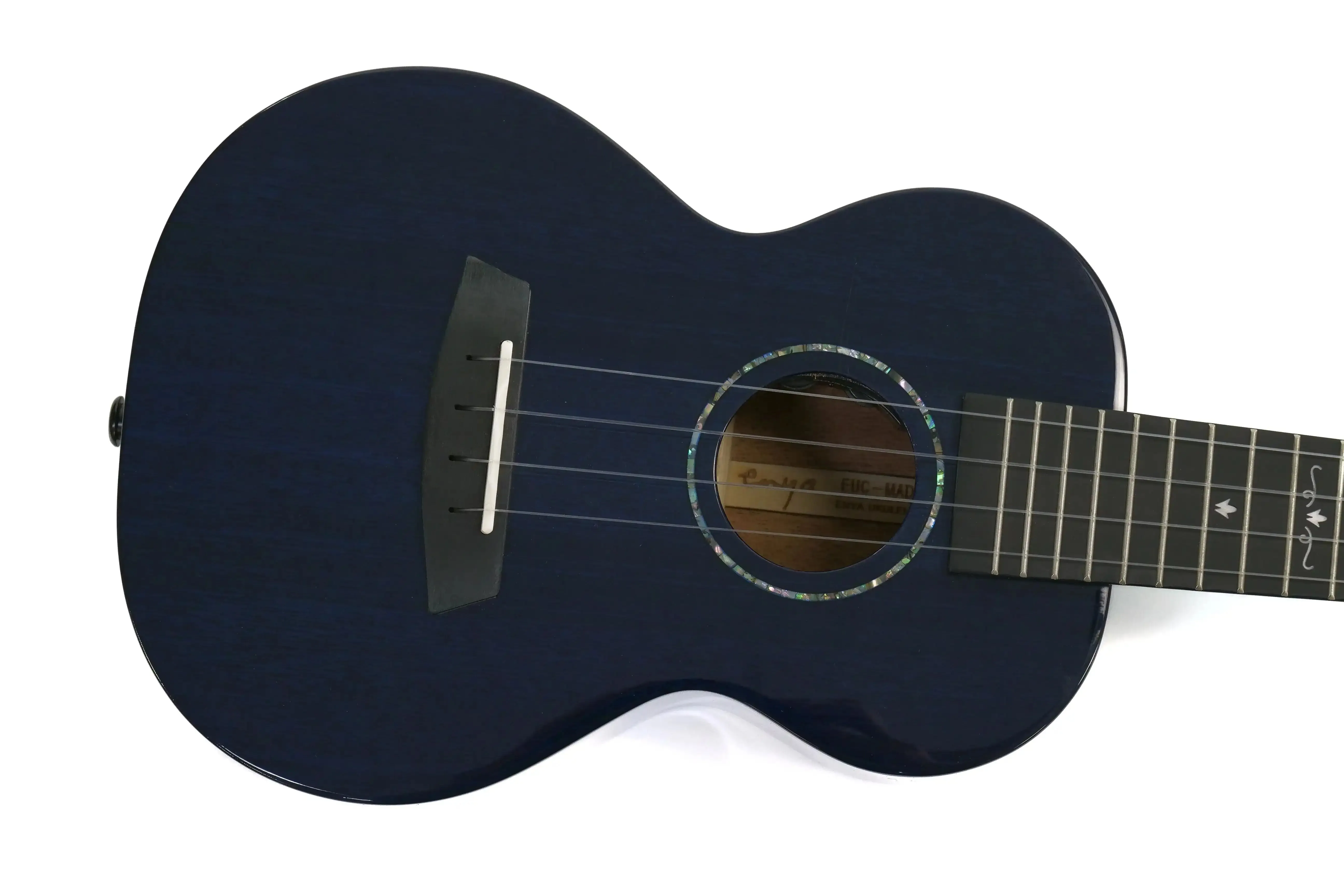 Enya EUC-MAD-BU-EQ Blue Concert Ukulele w/ Pickup