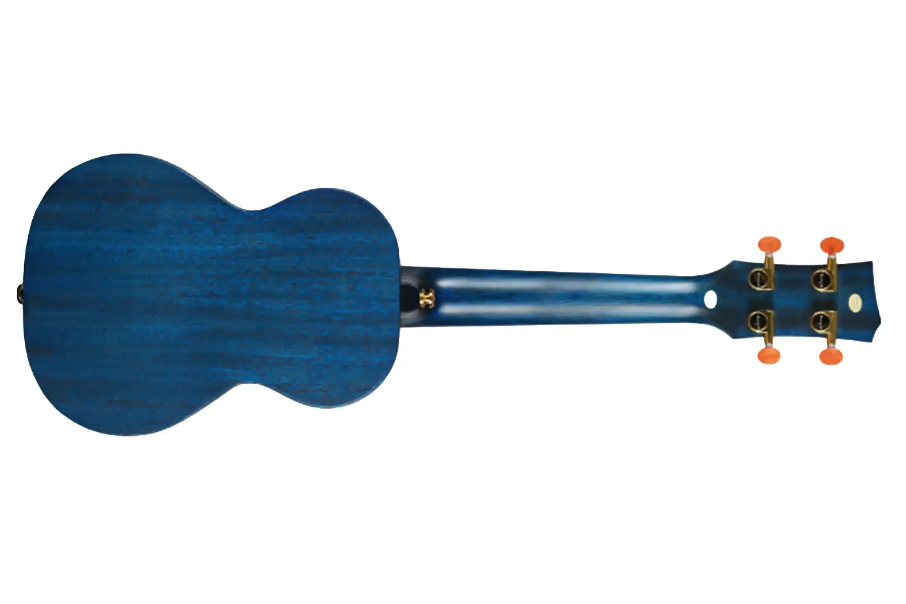 Enya EUC-MS-BU Solid Mahogany Concert Ukulele - Blue - Image 4