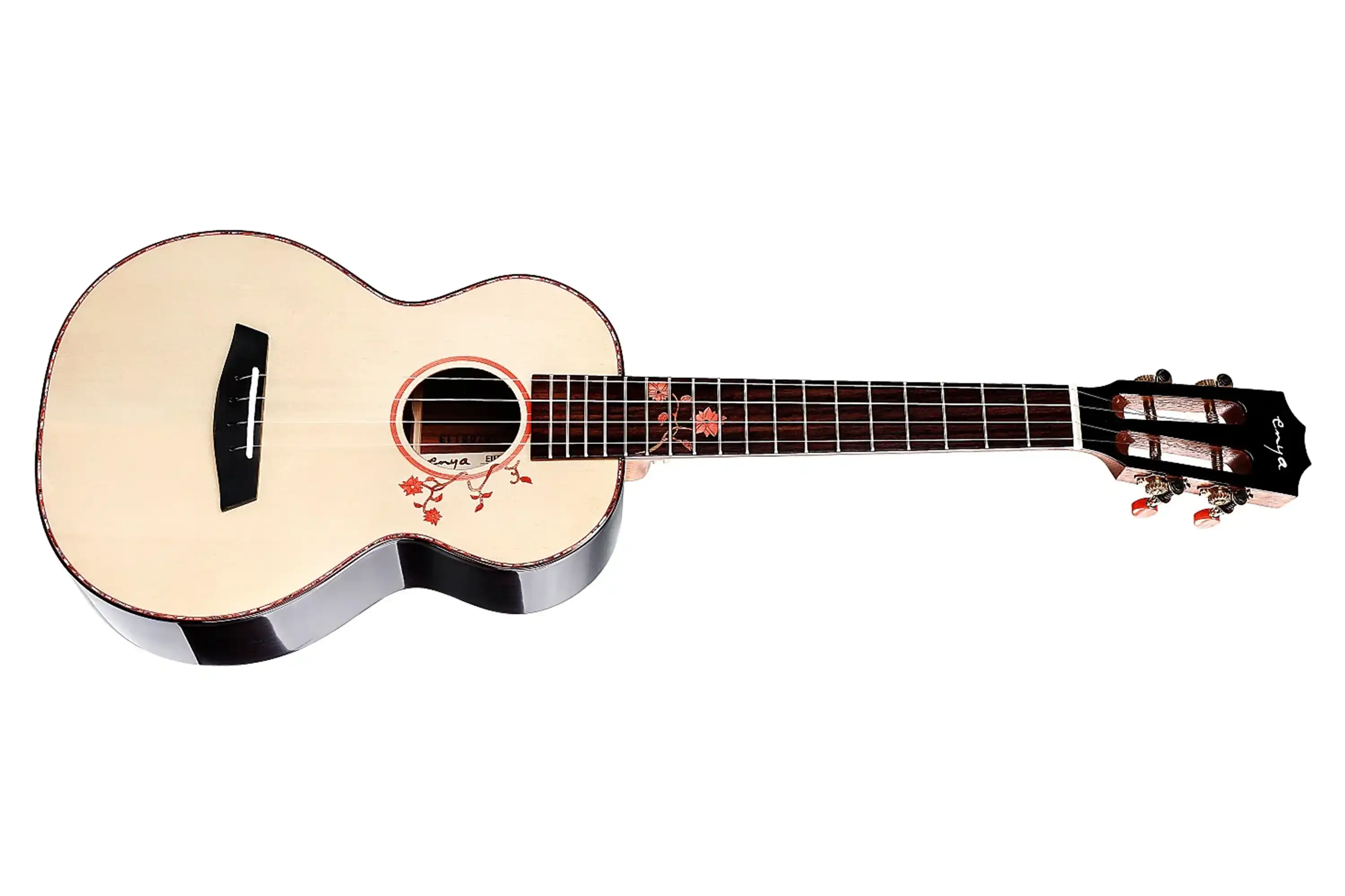Enya EUC-S1/EQ Spruce Concert Ukulele w/ Pickup - Image 3