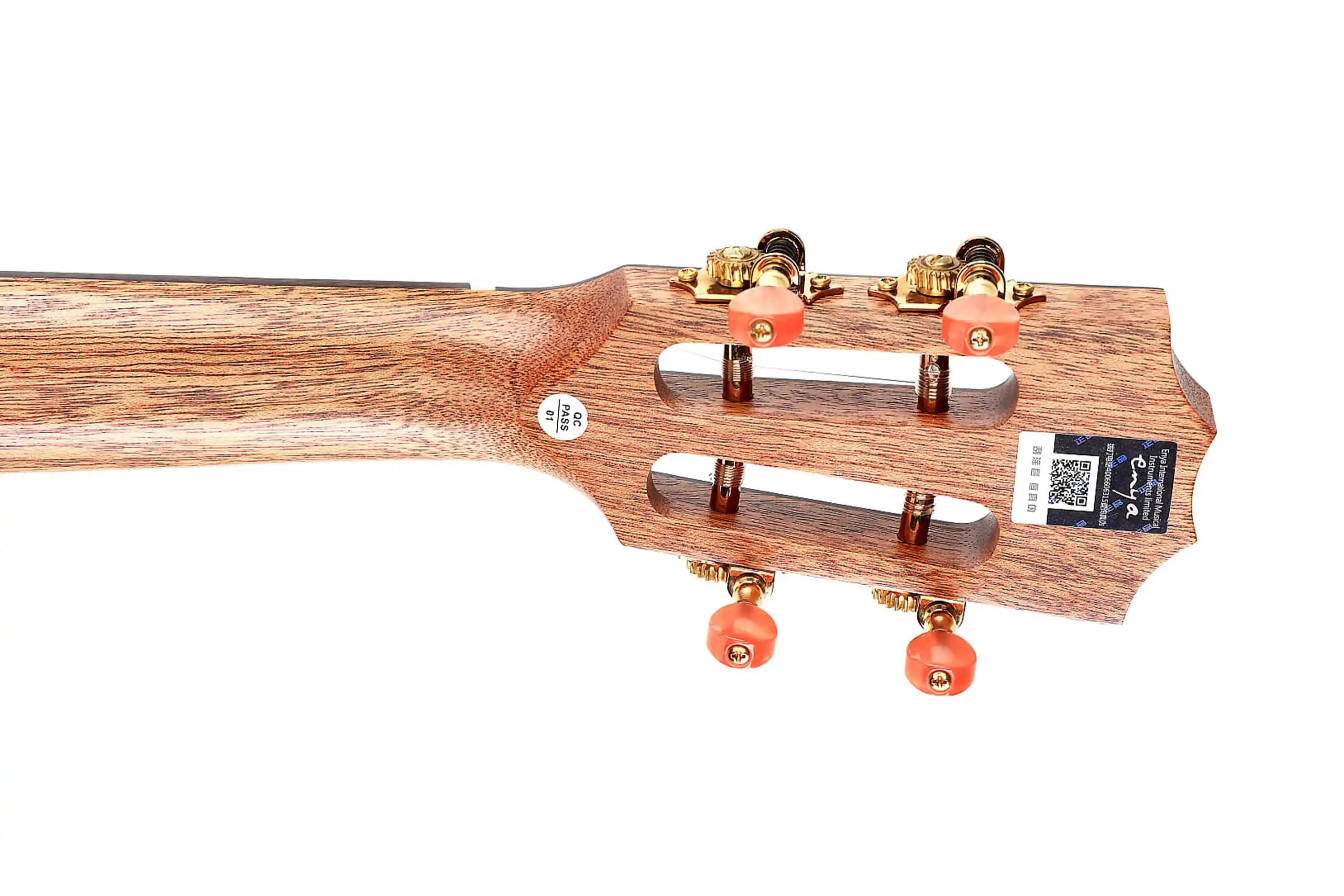 Enya EUC-S1/EQ Spruce Concert Ukulele w/ Pickup - Image 6