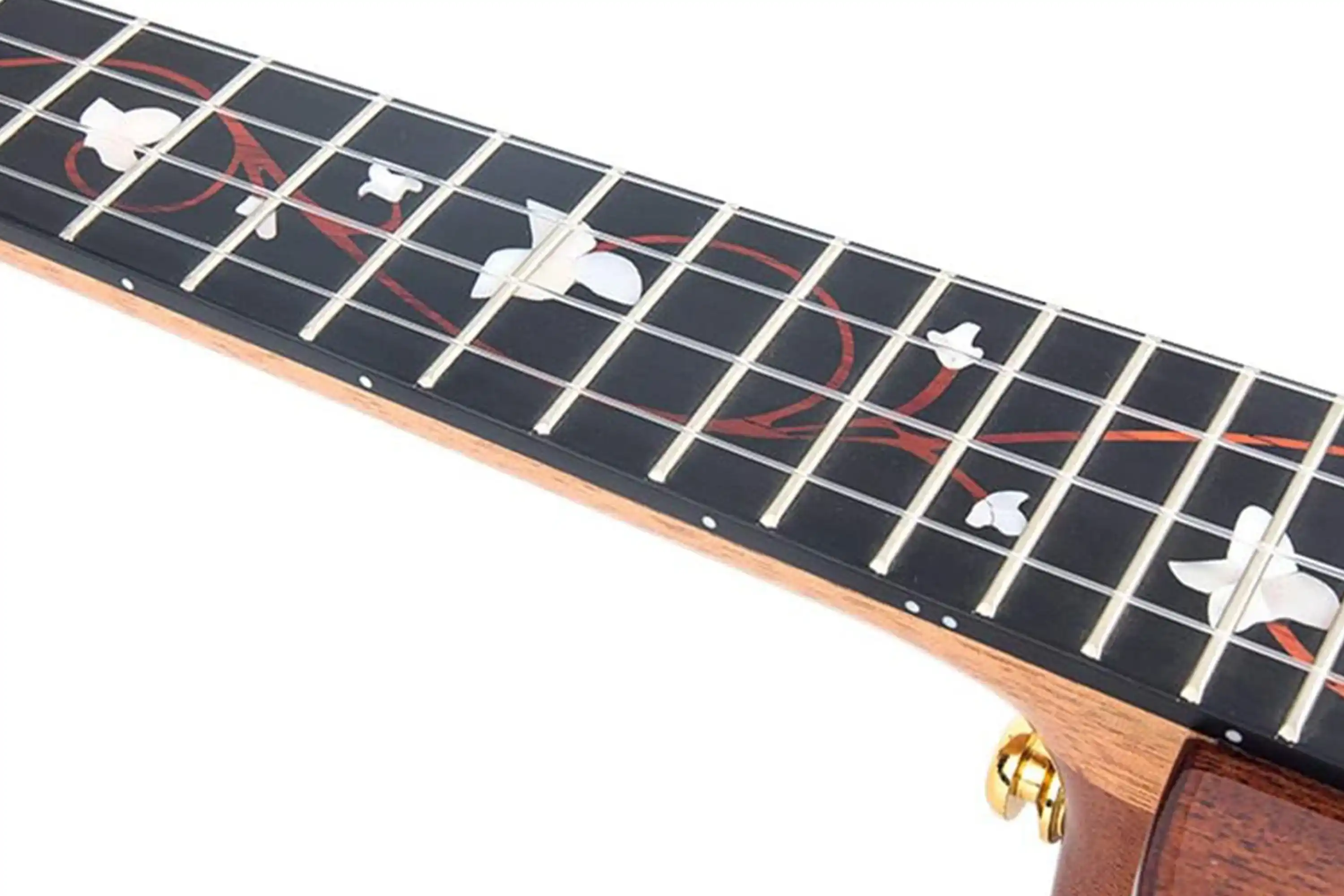 Enya EUT-M6/EQ Solid Mahogany Tenor Ukulele w/ Pickup - Image 5