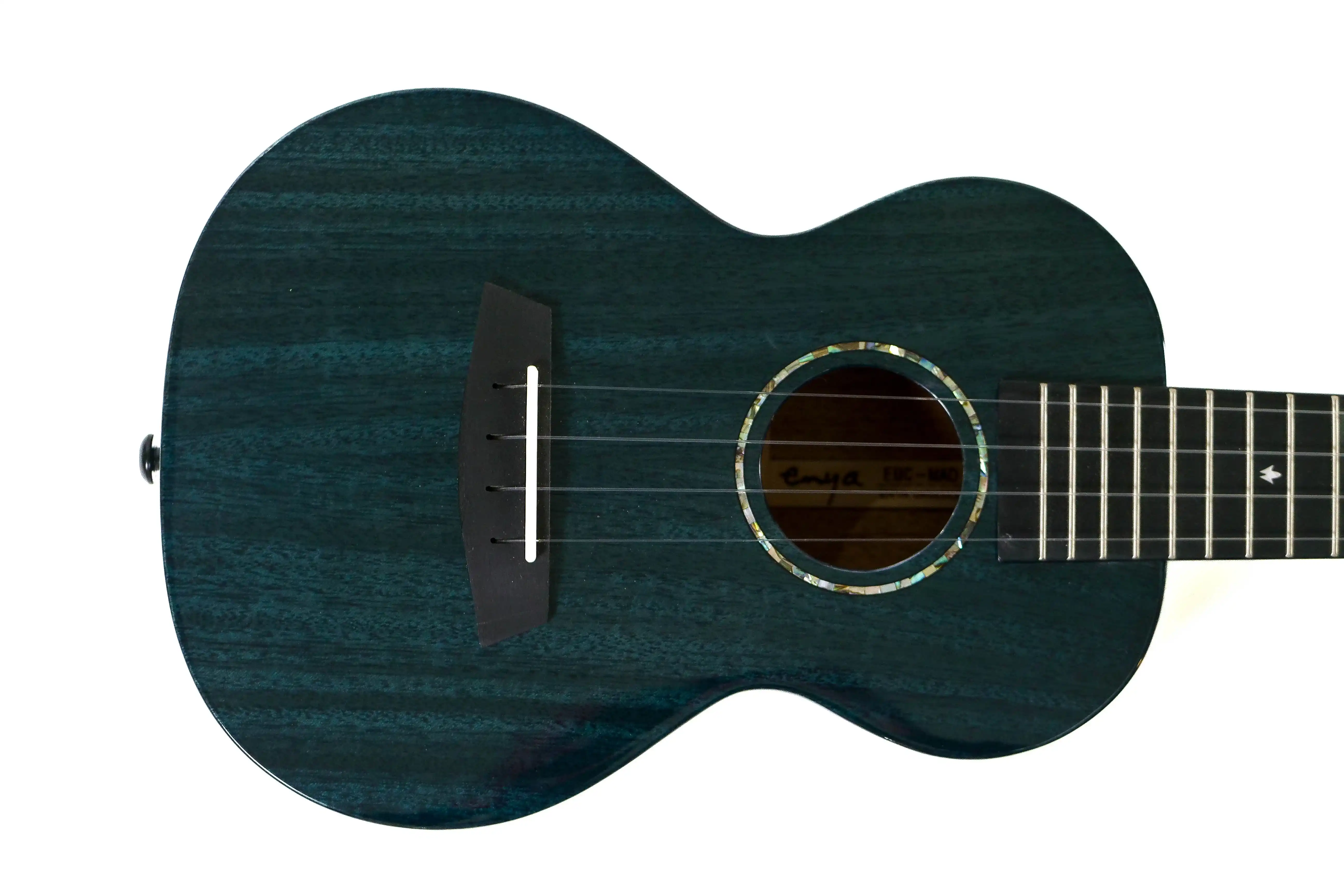 Enya EUT-MAD-BU Solid Mahogany Tenor Ukulele - Blue
