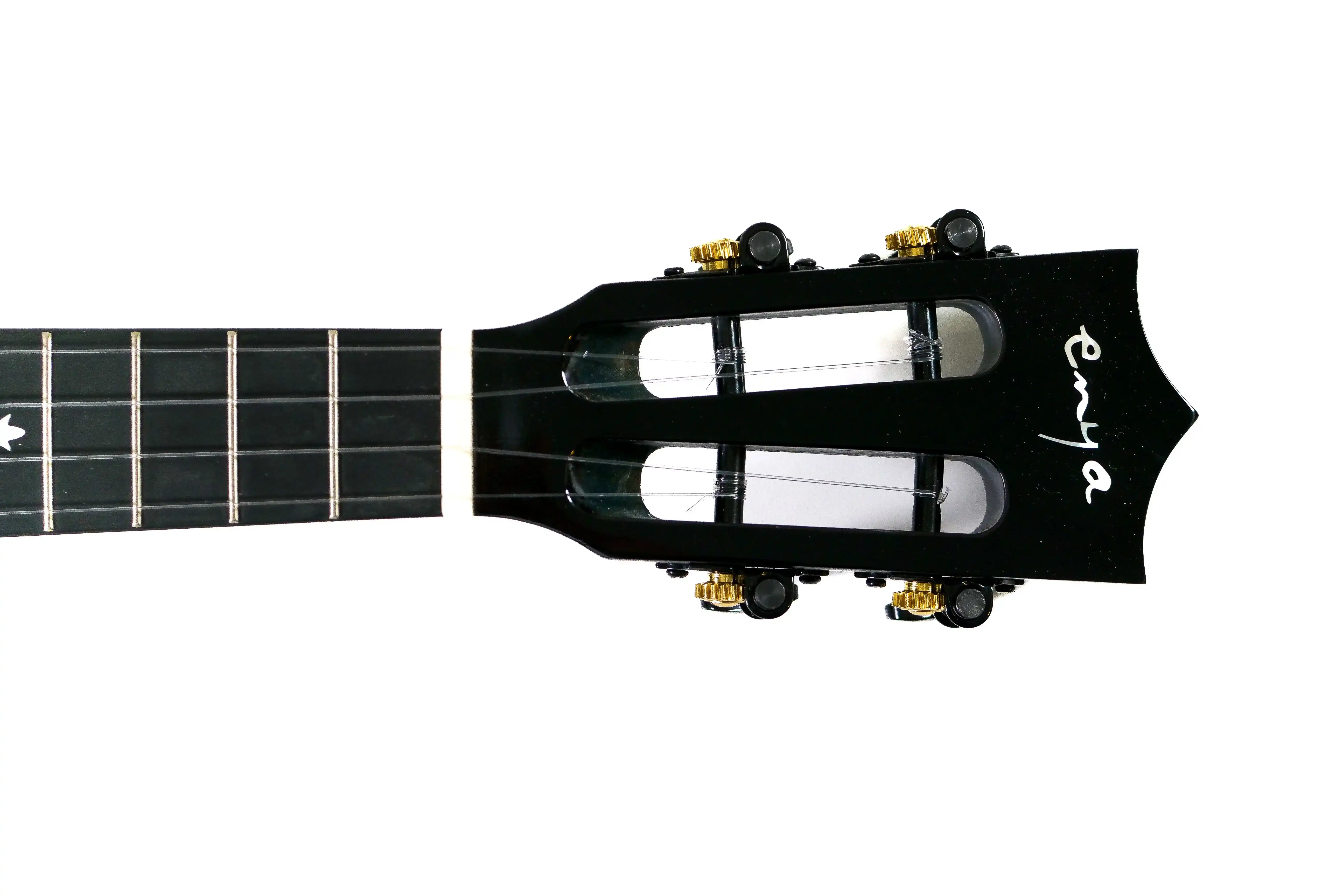 Enya EUT-MAD-BU Solid Mahogany Tenor Ukulele - Blue - Image 7