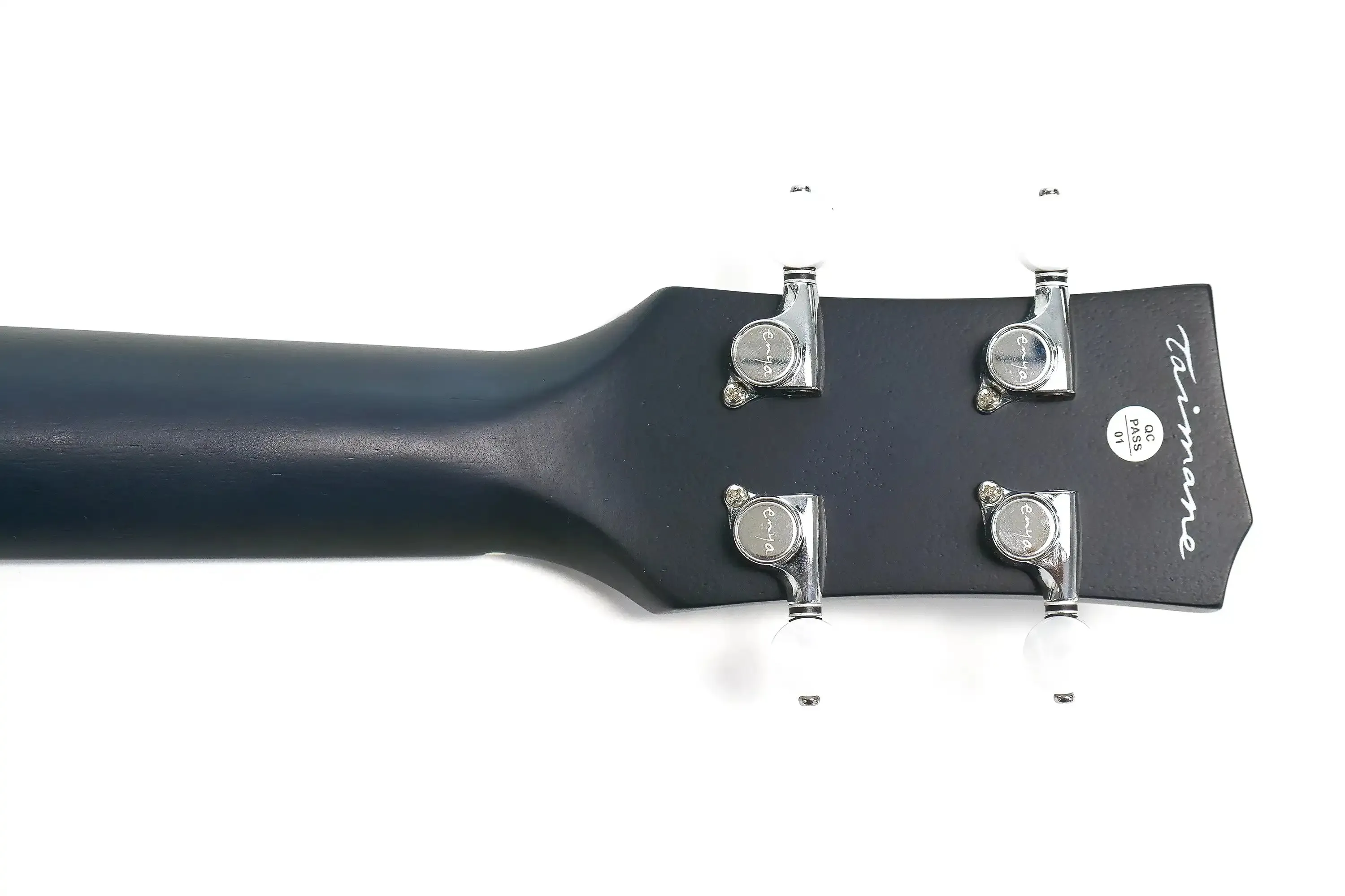 Enya EUT-MOON-BU-EQ Taimane Signature AcousticPlus Tenor Ukulele - Blue - Image 10