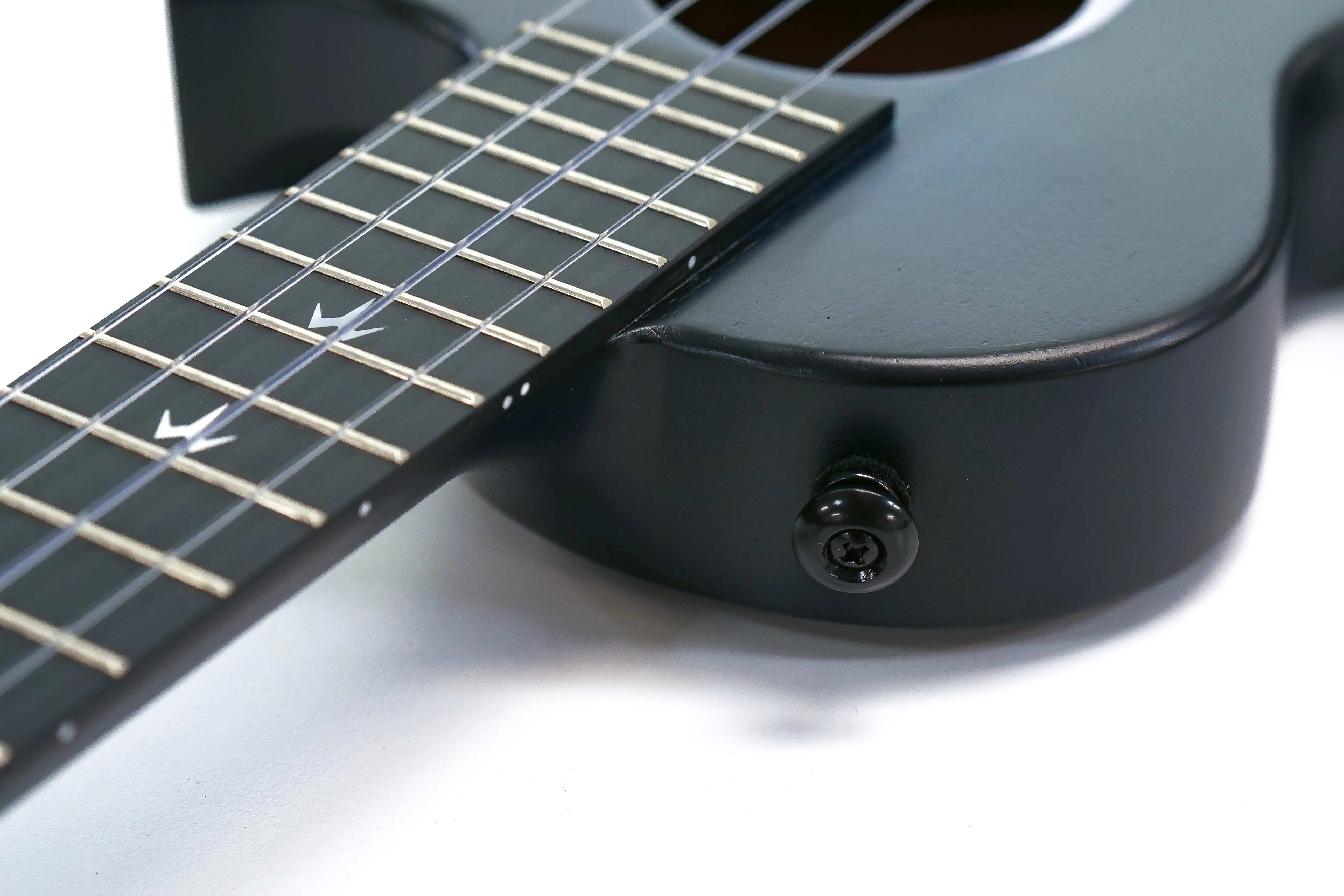 Enya EUT-MOON-BU-EQ Taimane Signature AcousticPlus Tenor Ukulele - Blue - Image 6
