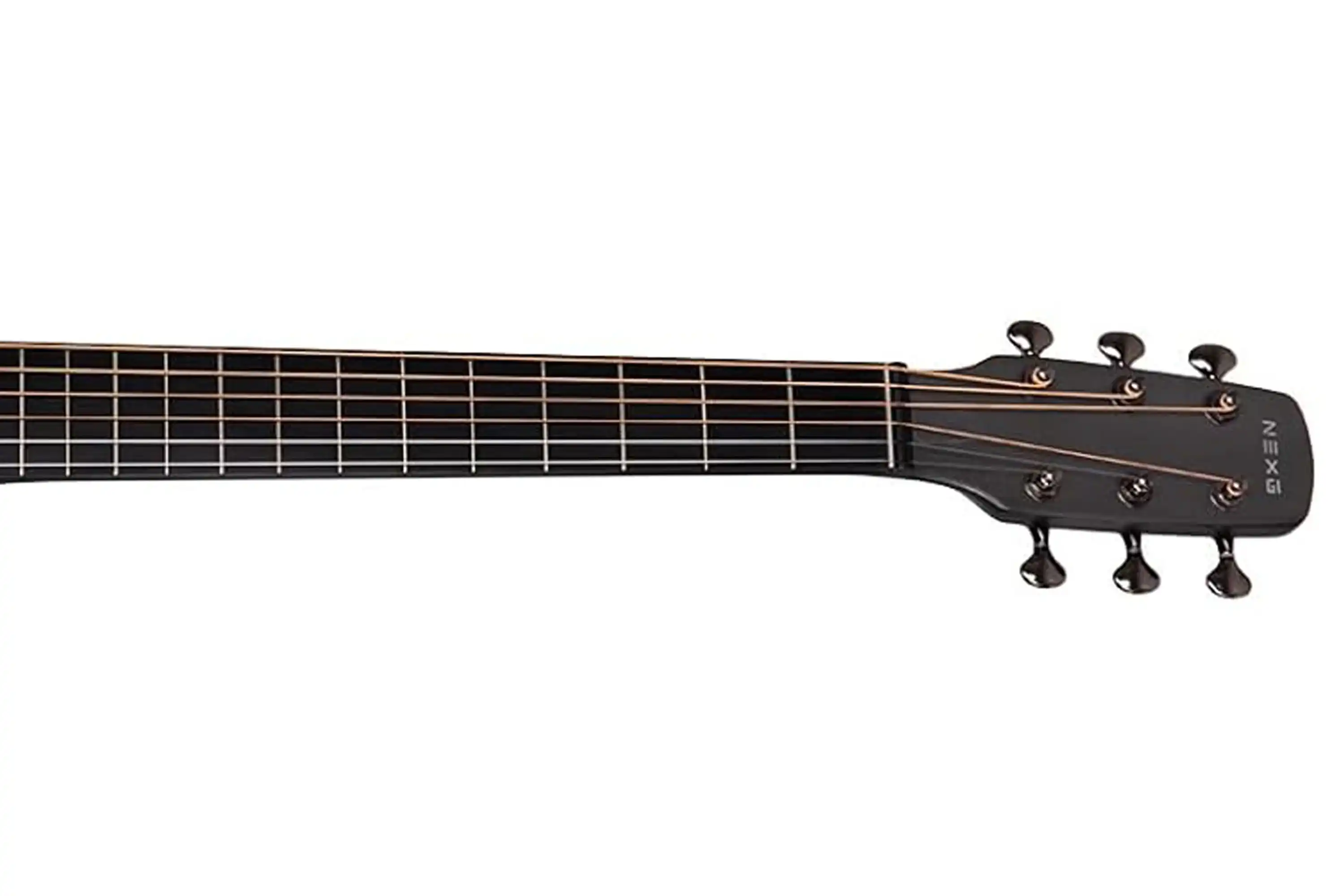 Enya NEX-G Carbon Fiber Smart Audio Guitar - Black - Image 6