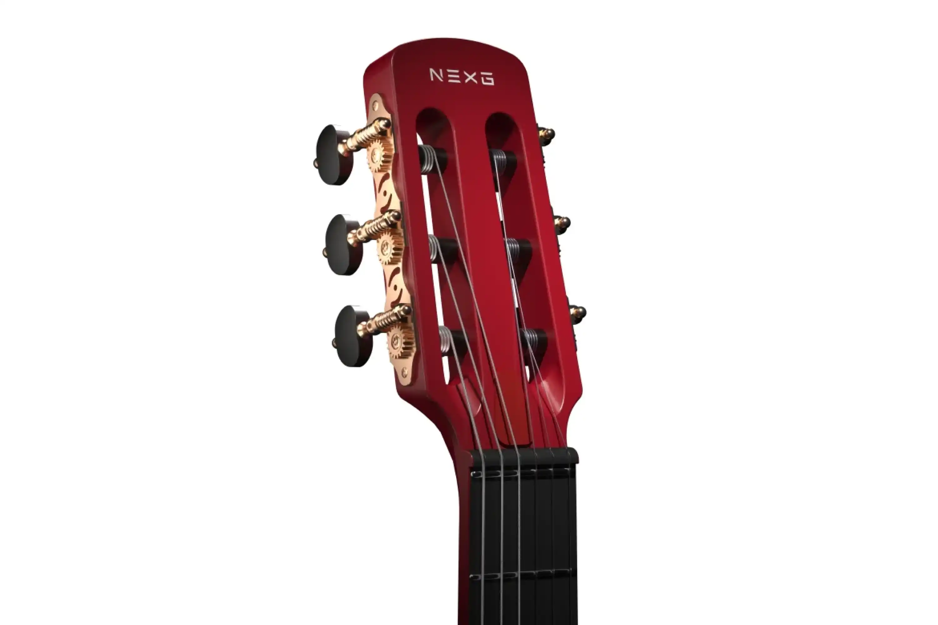 Enya NEXG 2N Carbon Fiber Smart Audio Guitar - Red - Image 5