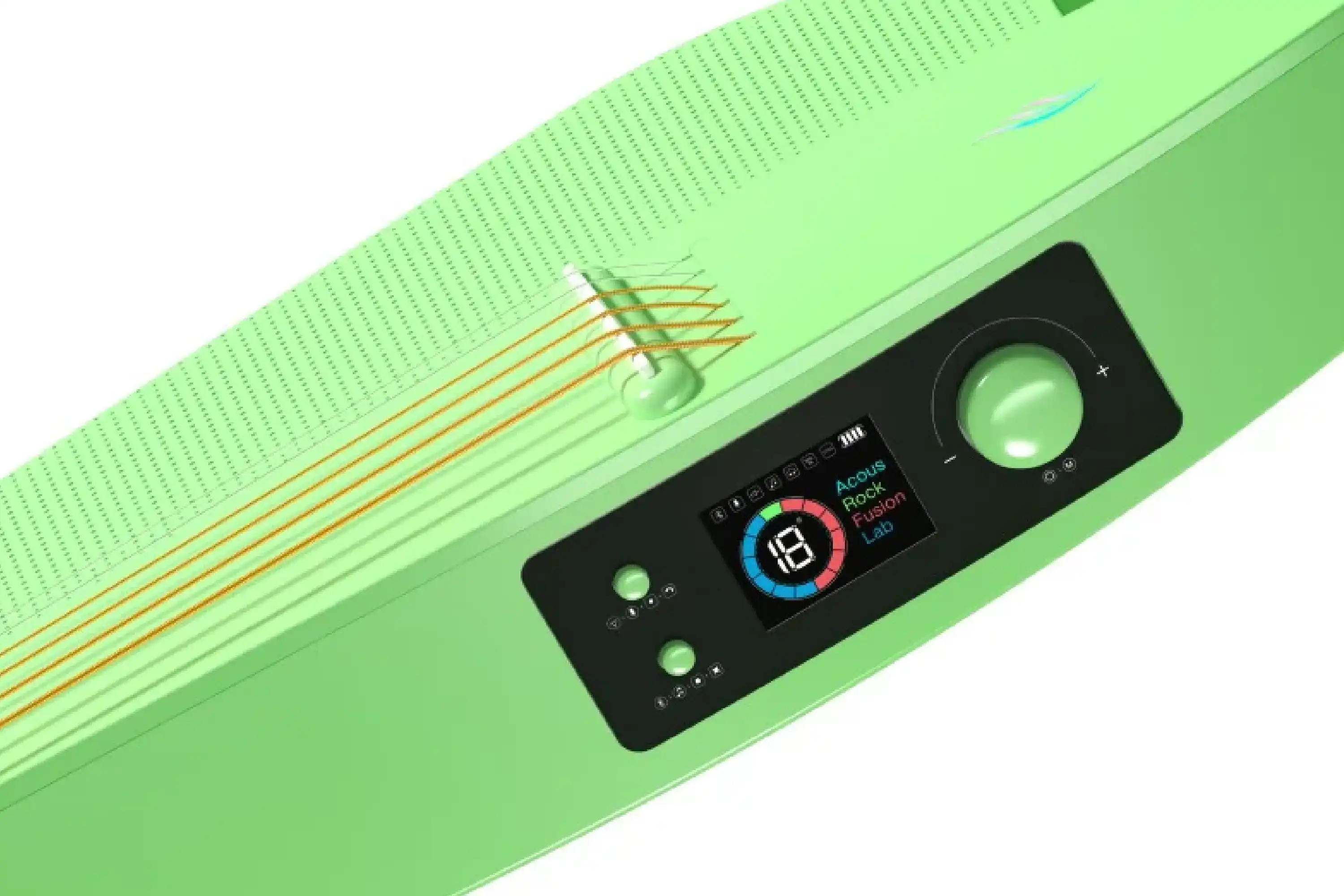 Enya NEXG SE Carbon Fiber Smart Audio Guitar - Green - Image 5