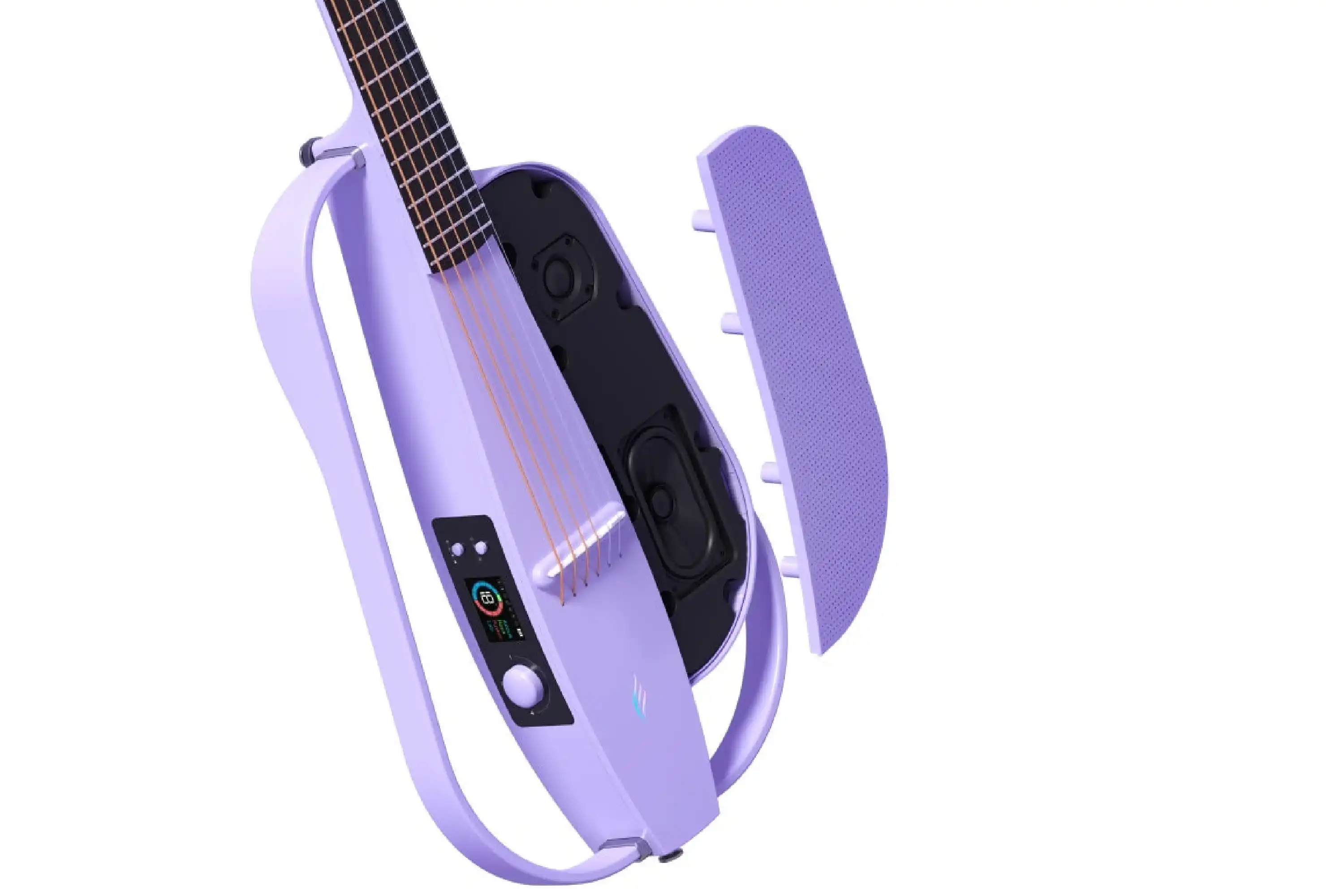 Enya NEXG SE Carbon Fiber Smart Audio Guitar - Purple - Image 4