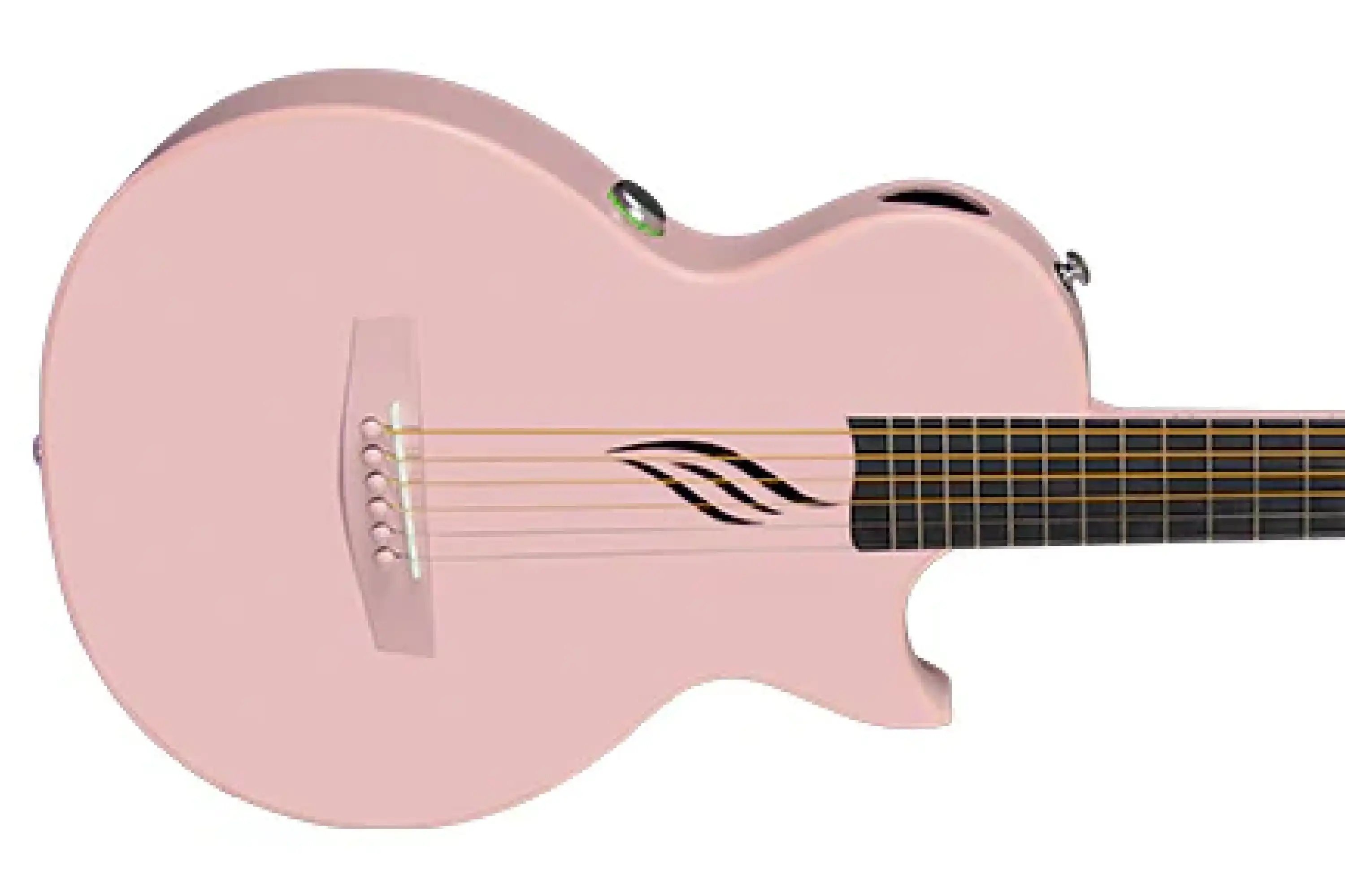 Enya Nova GO Carbon Fiber Acoustic Guitar - Pink - Image 2