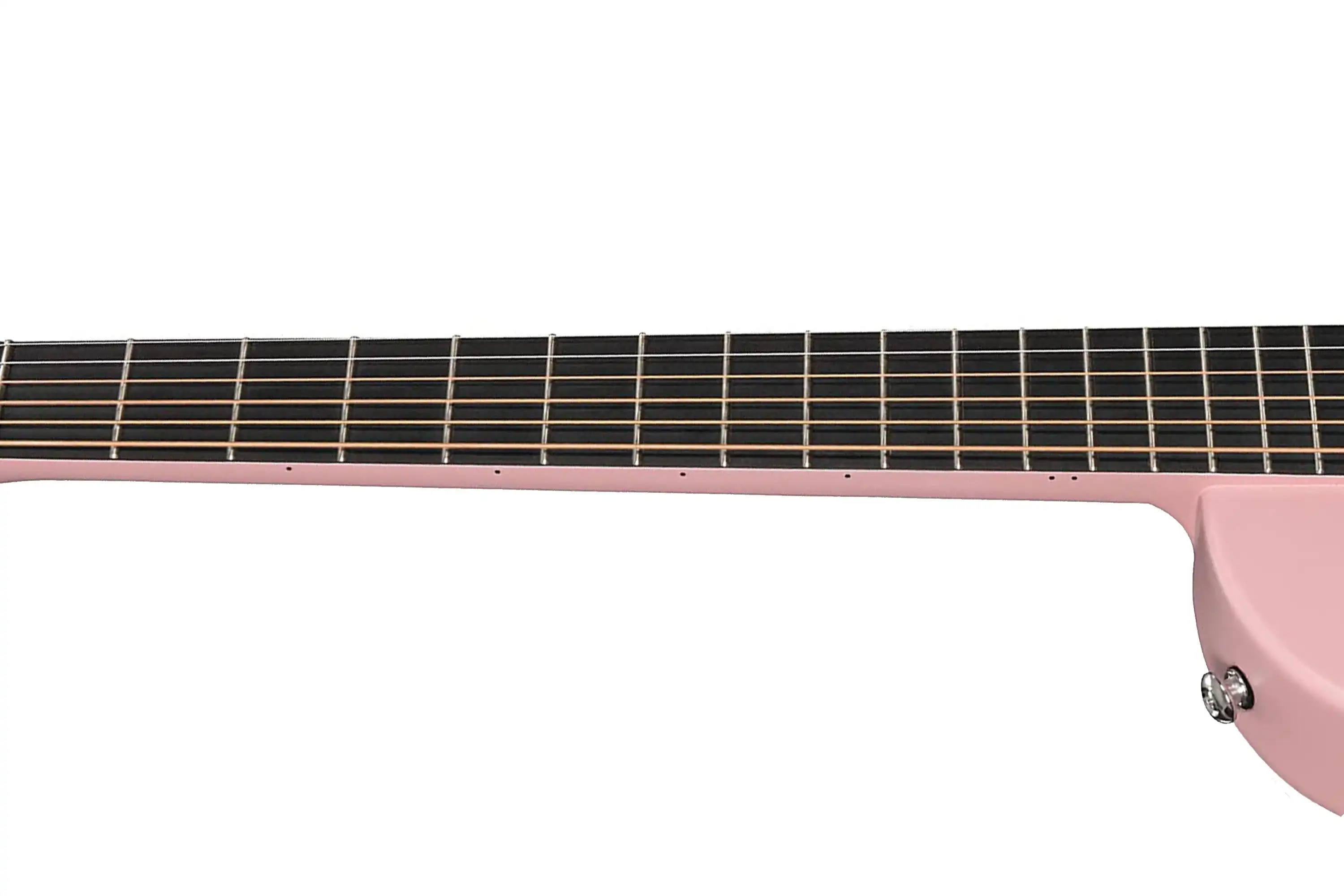 Enya Nova GO Carbon Fiber Acoustic Guitar - Pink - Image 7