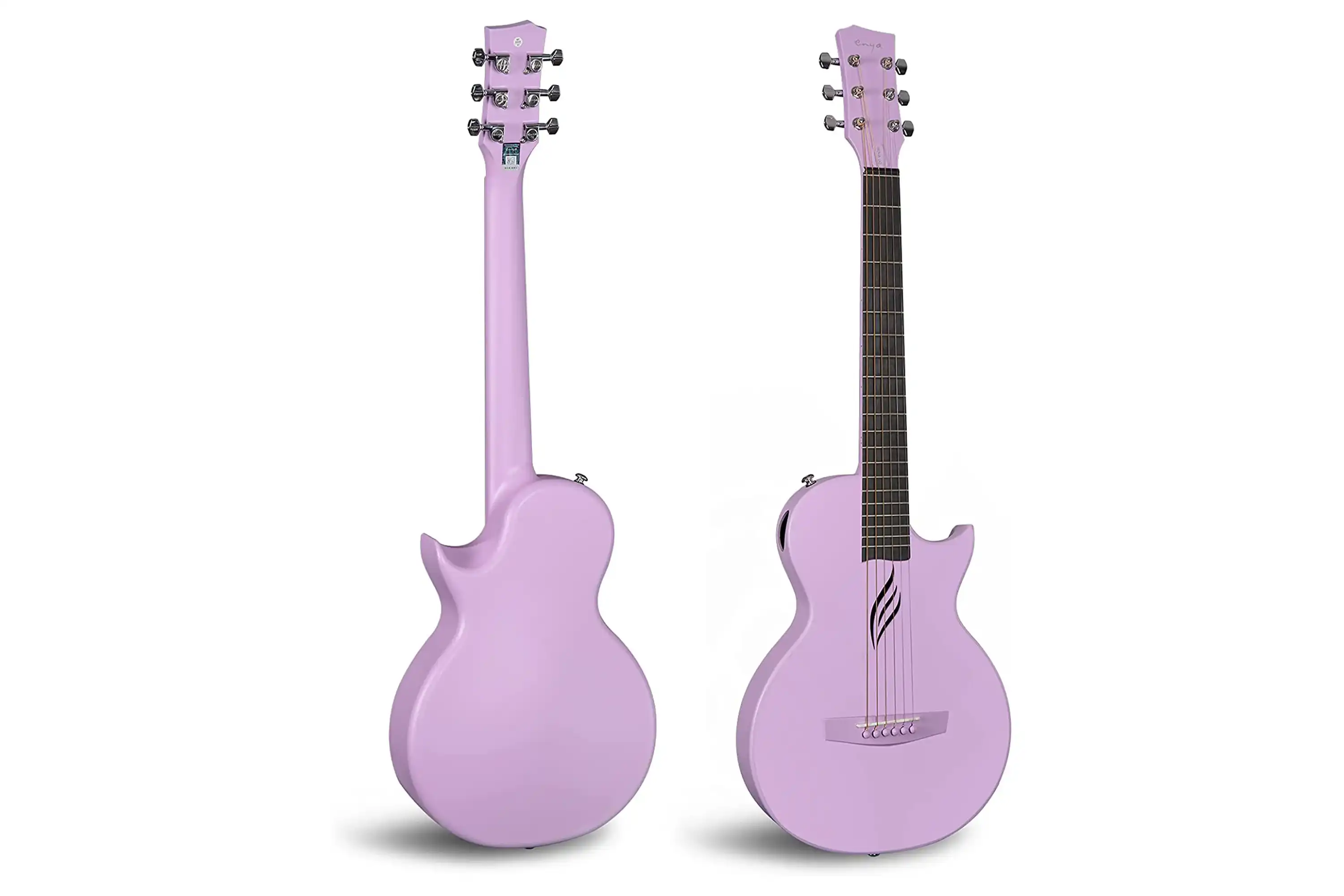 Enya Nova GO Carbon Fiber Acoustic Guitar - Purple - Image 2