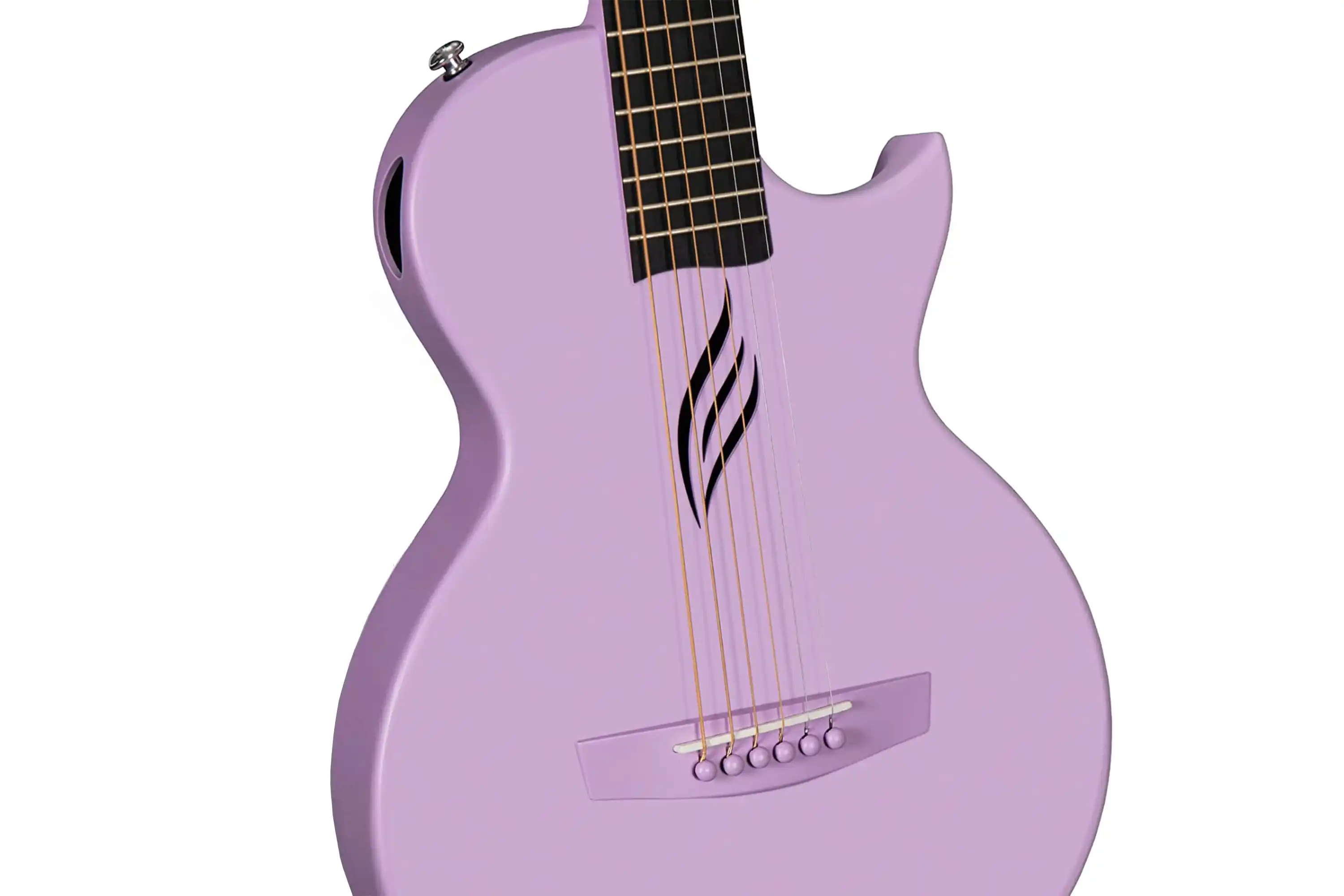 Enya Nova GO Carbon Fiber Acoustic Guitar - Purple - Image 3