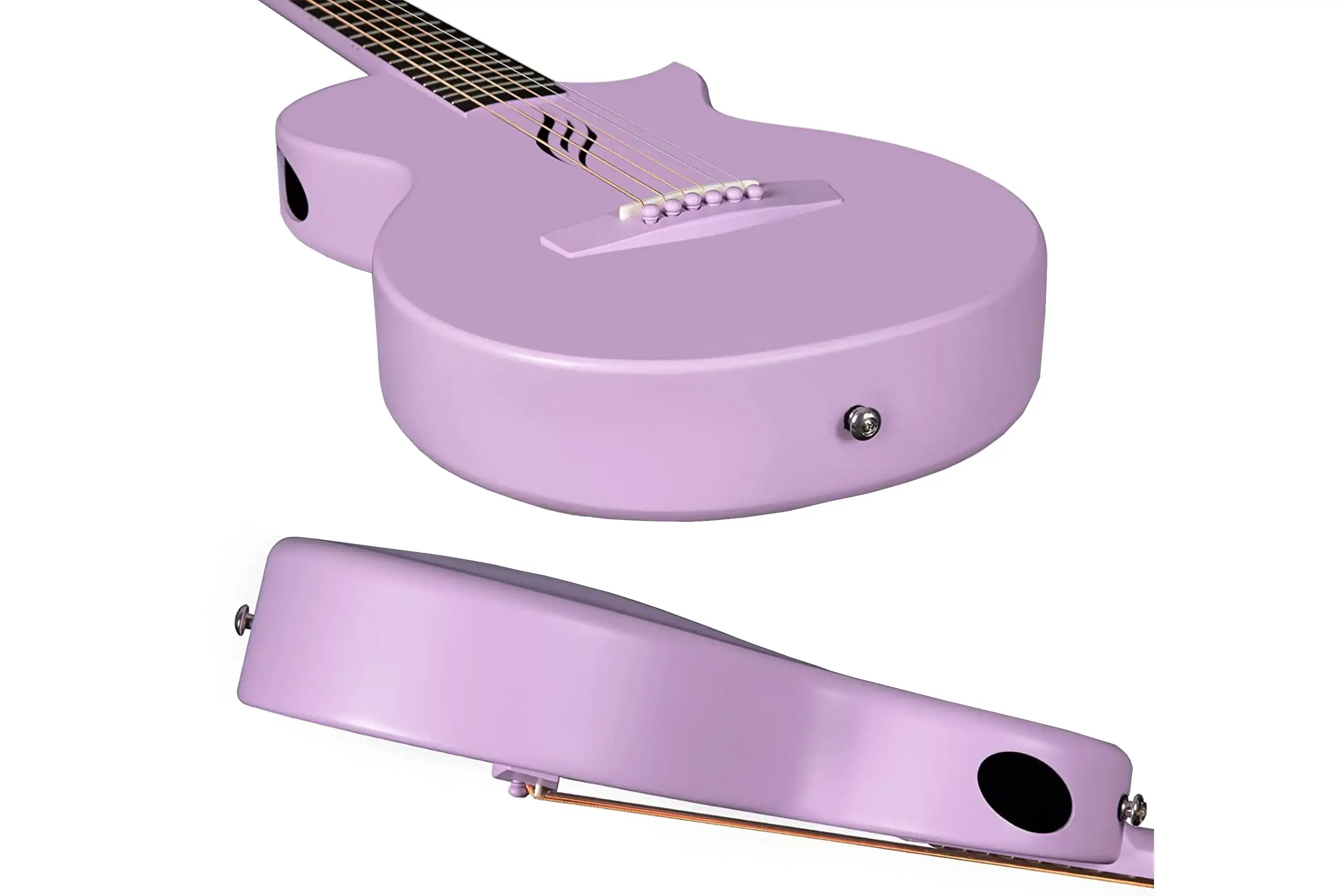 Enya Nova GO Carbon Fiber Acoustic Guitar - Purple - Image 5