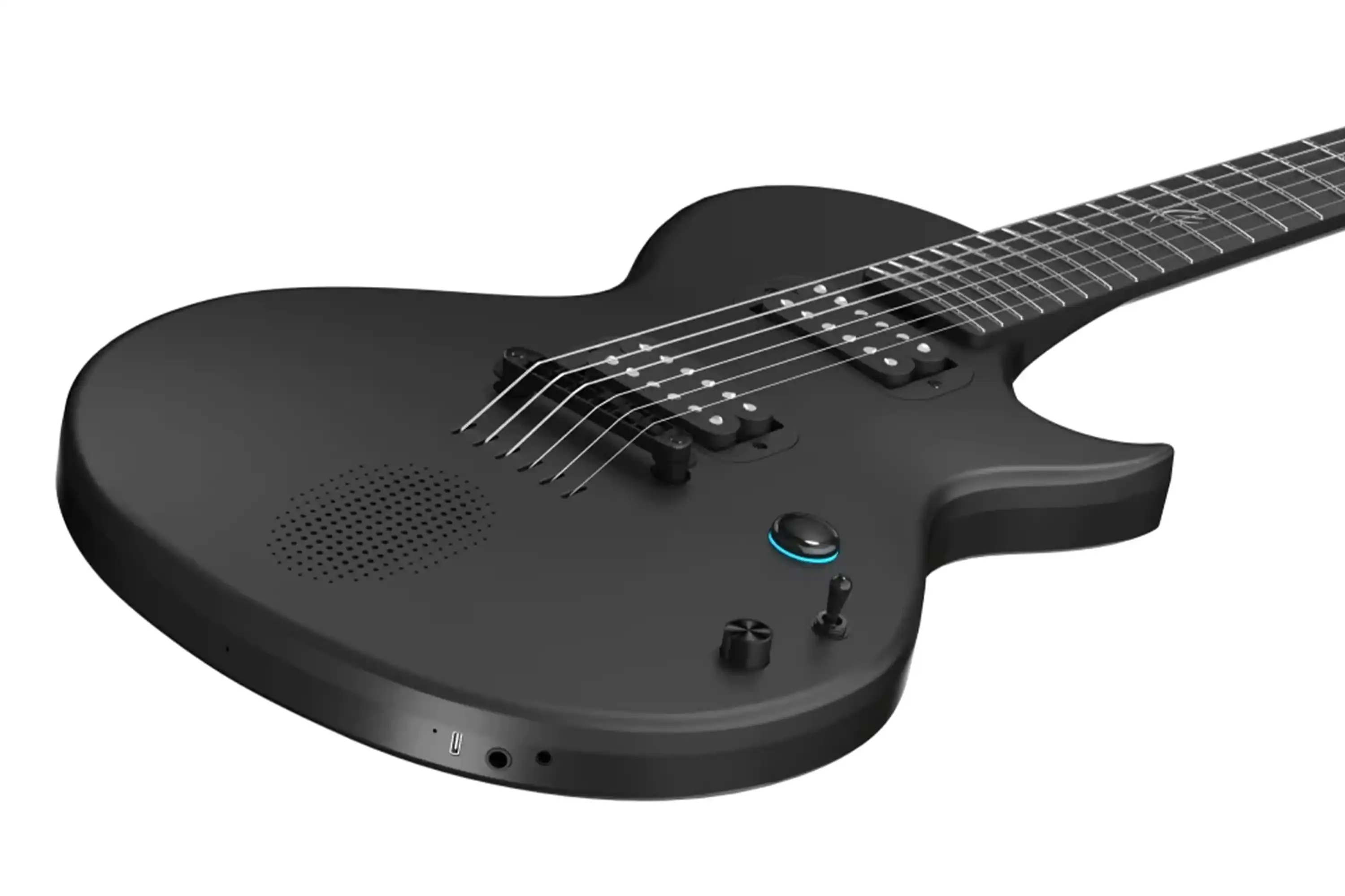Enya Nova Go Sonic Smart Electric Guitar - Black - Image 4