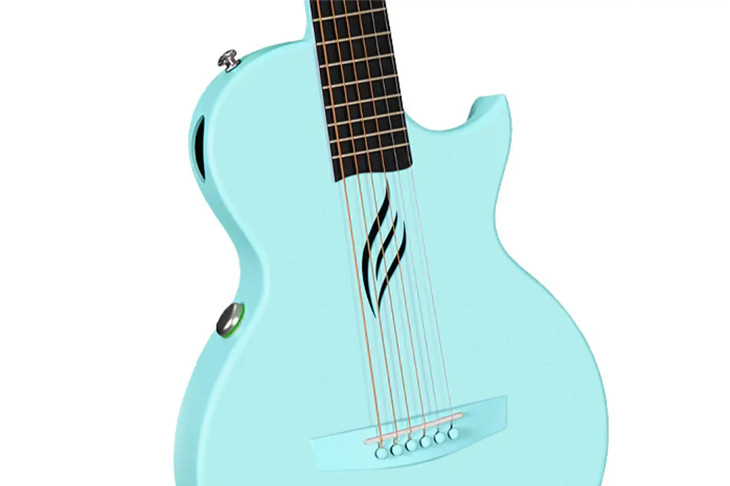 Enya Nova Go SP1 Blue Acoustic Electric Guitar - Image 2