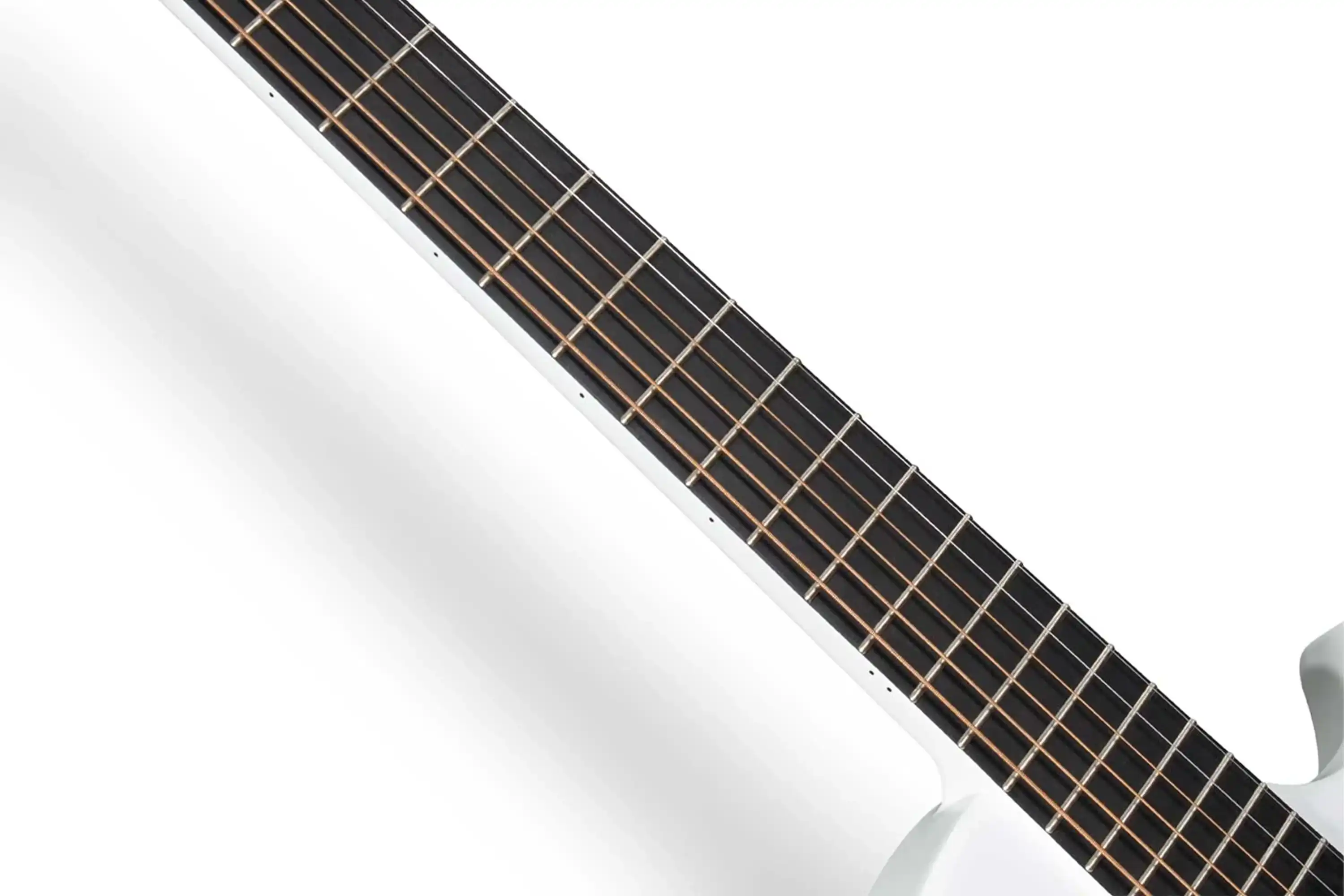 Enya Nova Go SP1 Acoustic Electric Guitar - White - Image 4