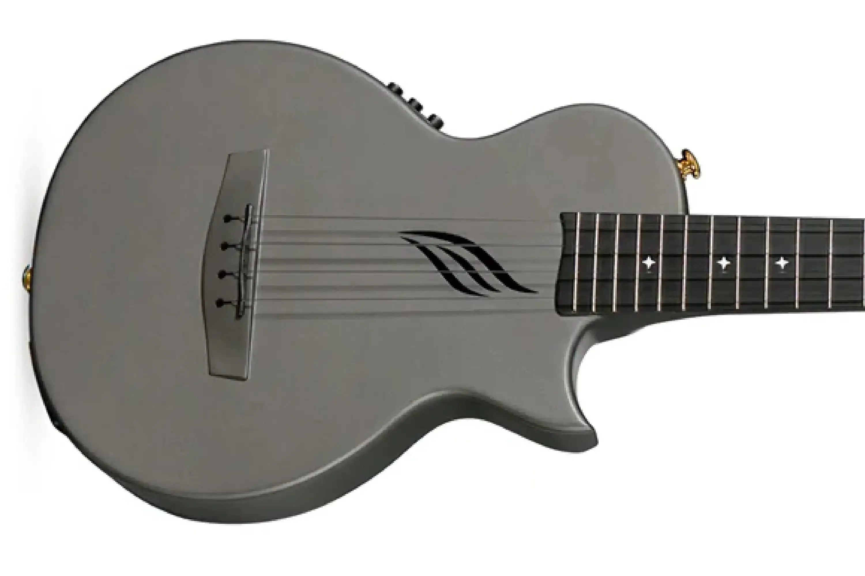 Enya Nova U PRO Carbon Fiber AcousticPlus Tenor Ukulele - Black