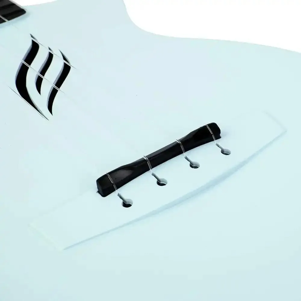 Enya Nova U Blue Concert Ukulele Carbon Fiber - Image 6