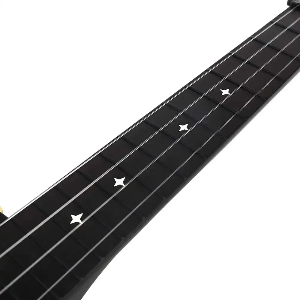 Enya Nova-U Carbon Fiber Acoustic Concert Ukulele - Black - Image 8