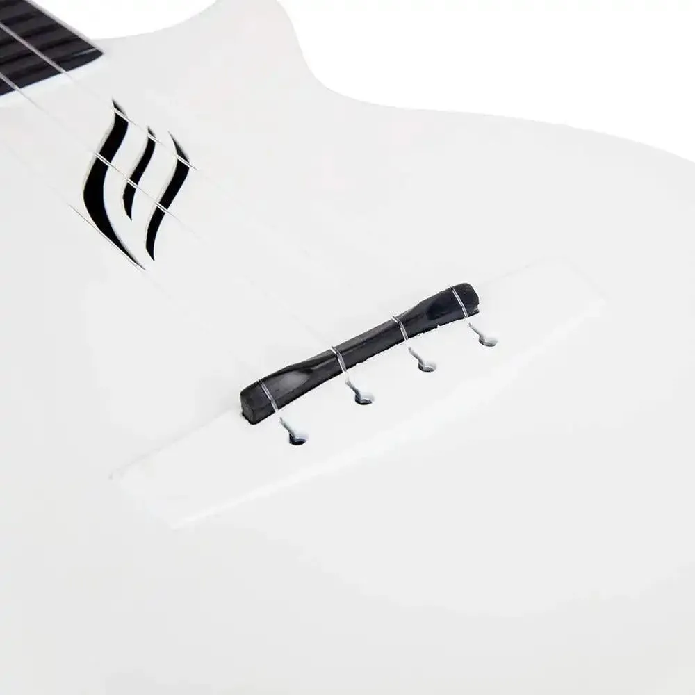 Enya Nova-U Carbon Fiber Acoustic Concert Ukulele - White - Image 7