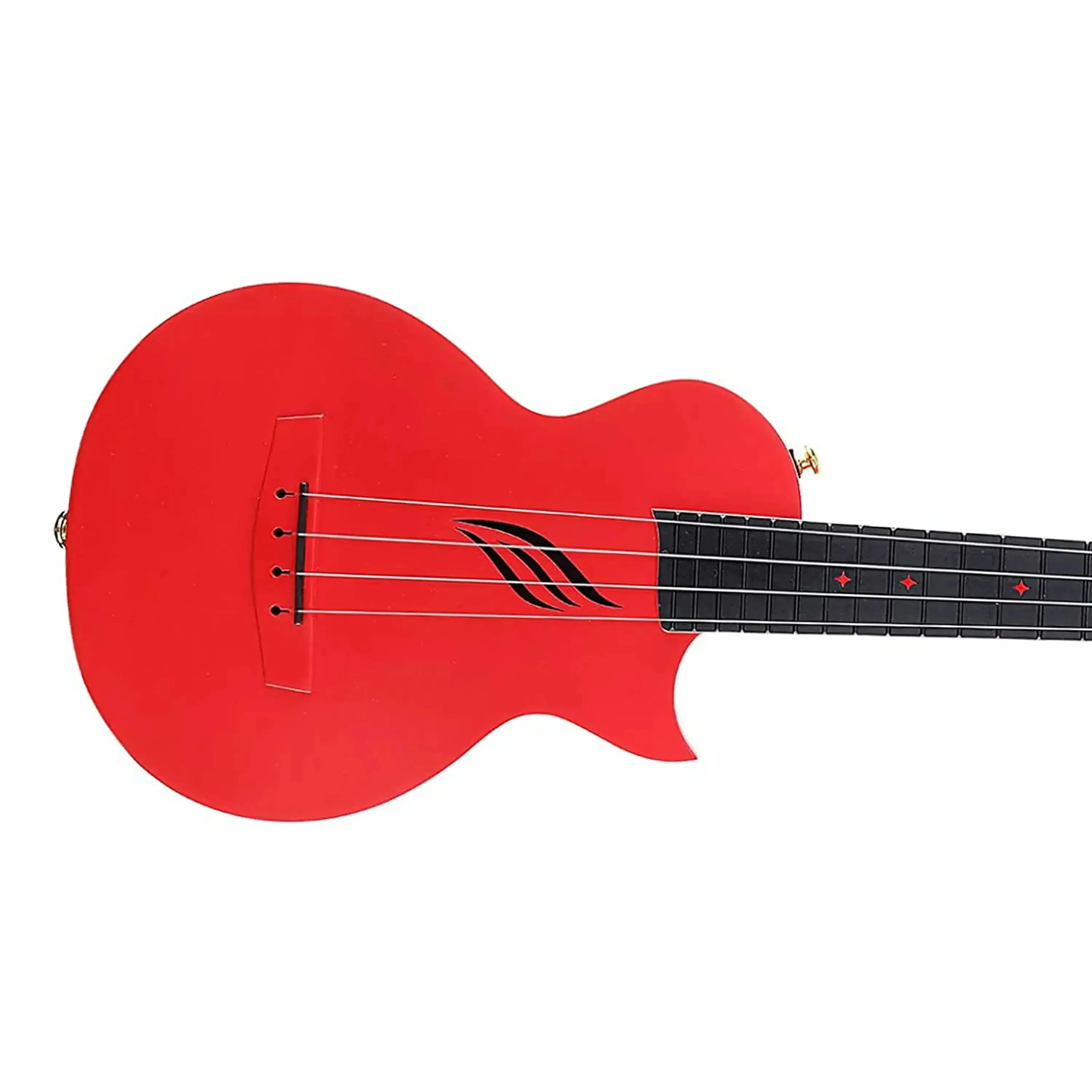 Enya Nova U Carbon Fiber Acoustic Concert Ukulele - Red